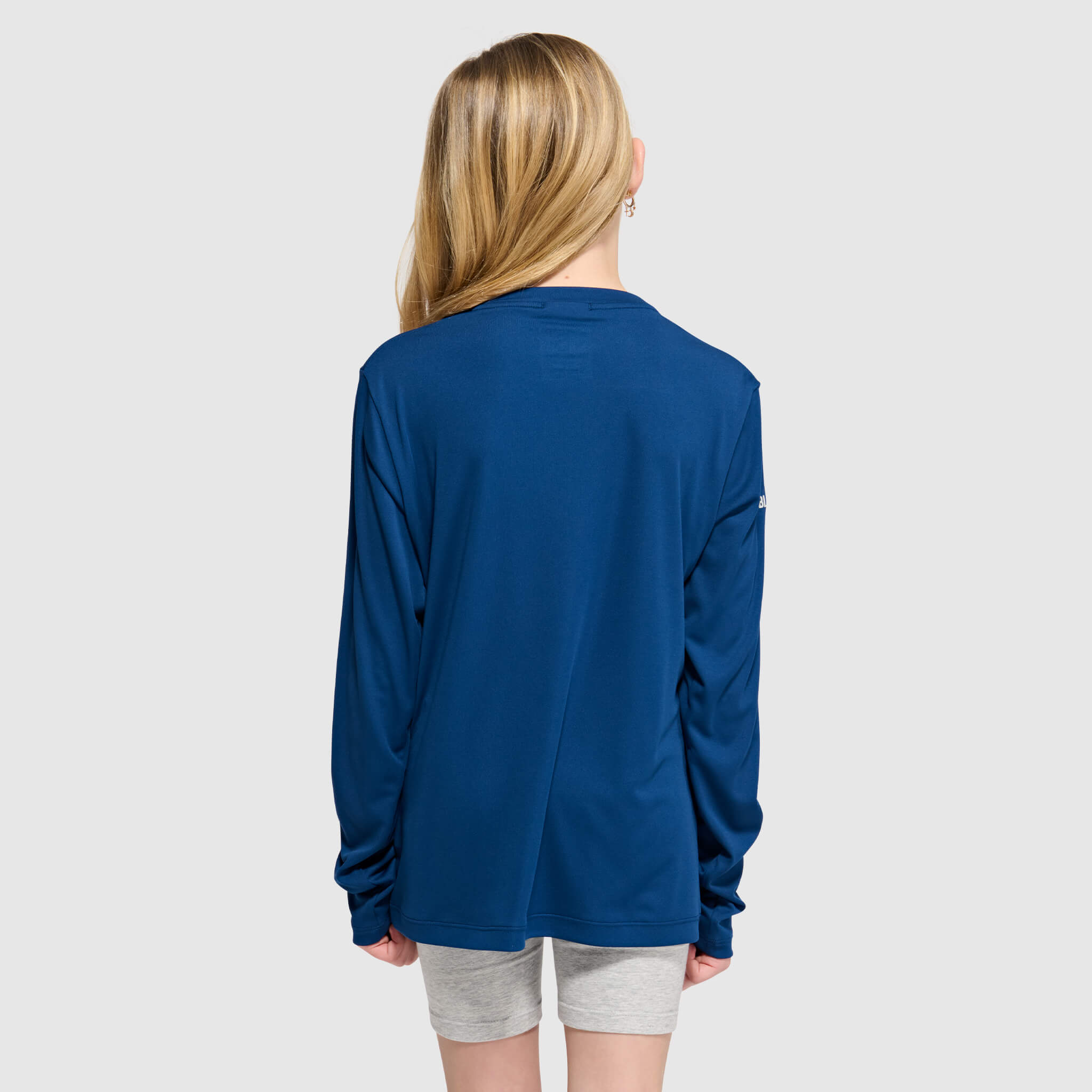 Big Kids' Brackish Crewneck Long Sleeve BlackStrap #color_deschutes