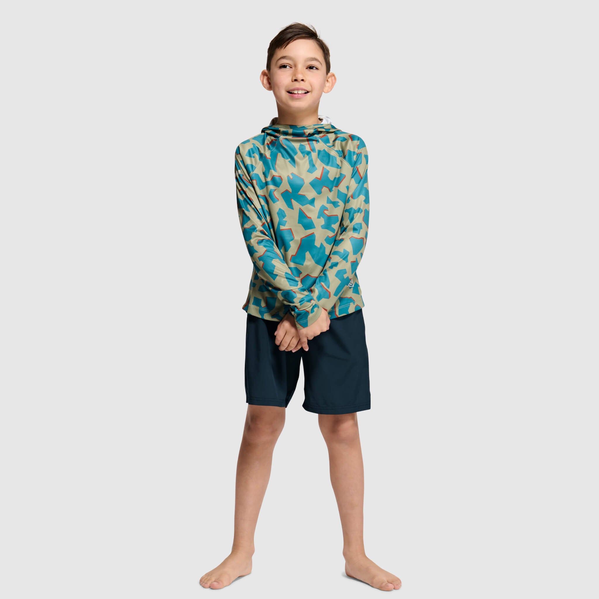 Big Kids' Brackish Hoodie BlackStrap #color_dimentical sagebrush