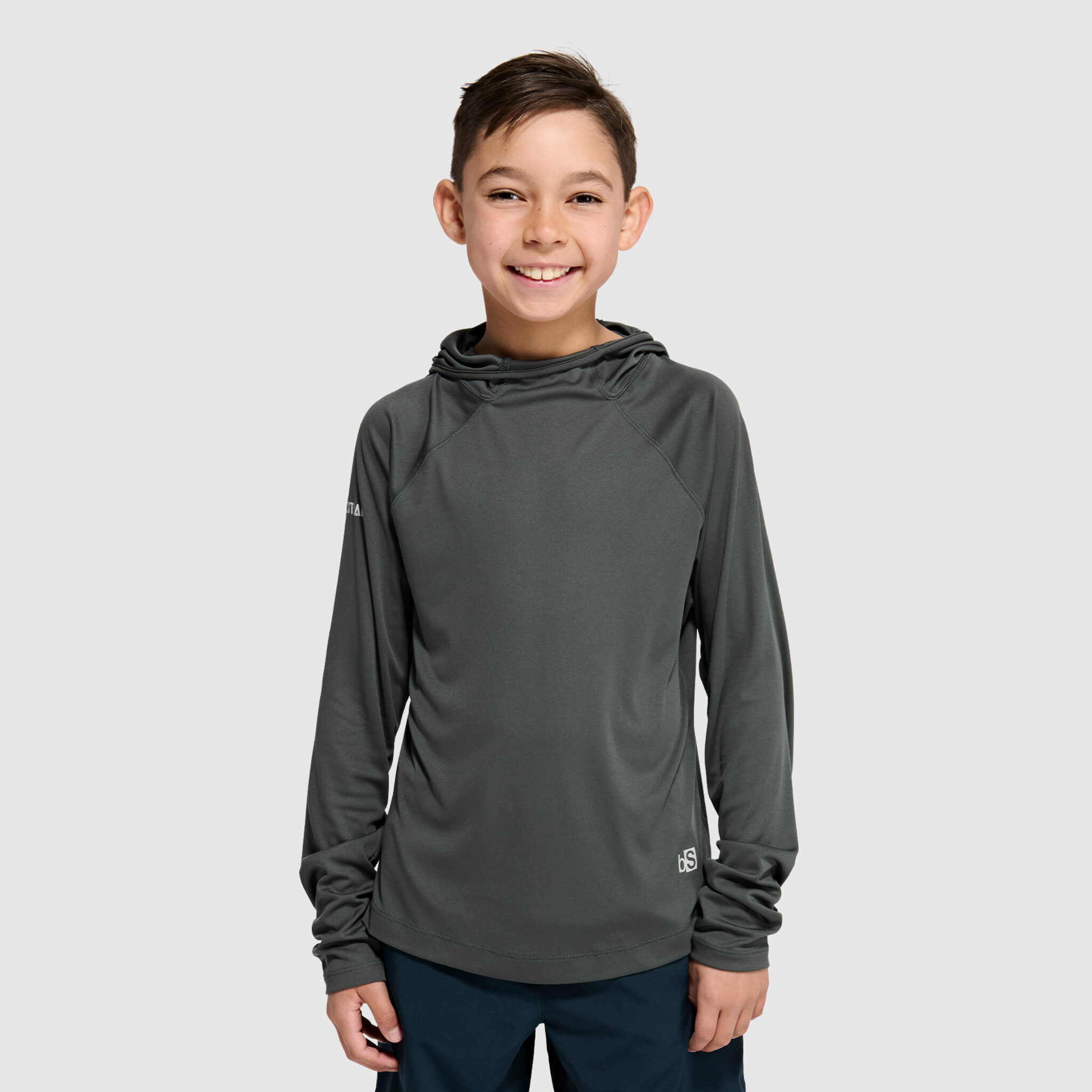Big Kids' Brackish Hoodie BlackStrap #color_smoldered