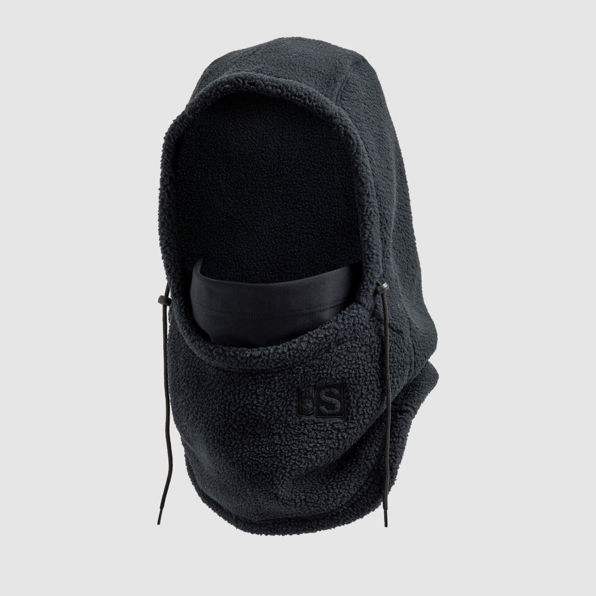 BlackStrap Caldera Hood Sherpa Fleece Overhood Black #color_black