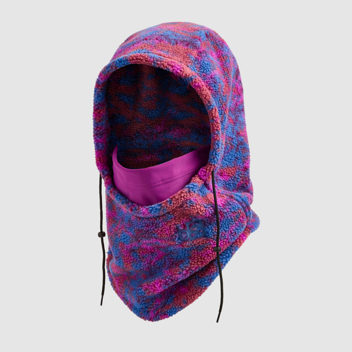BlackStrap Caldera Hood Sherpa Fleece Overhood Pulse Currant #color_pulse-currant
