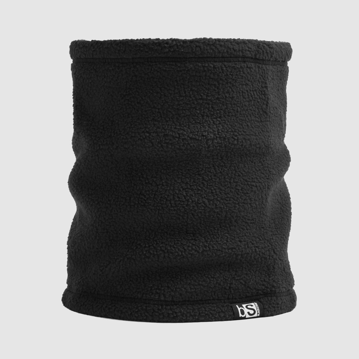 BlackStrap Caldera Sherpa Fleece Tube Neck Gaiter Black #color_black