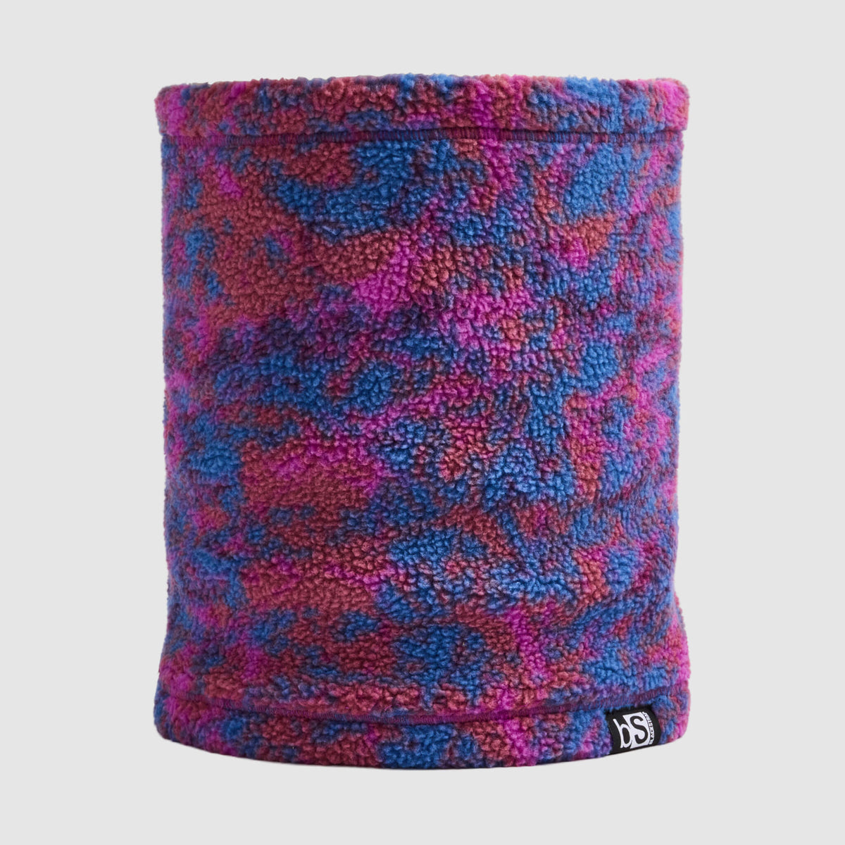 BlackStrap Caldera Sherpa Fleece Tube Neck Gaiter Pulse Currant #color_pulse-currant
