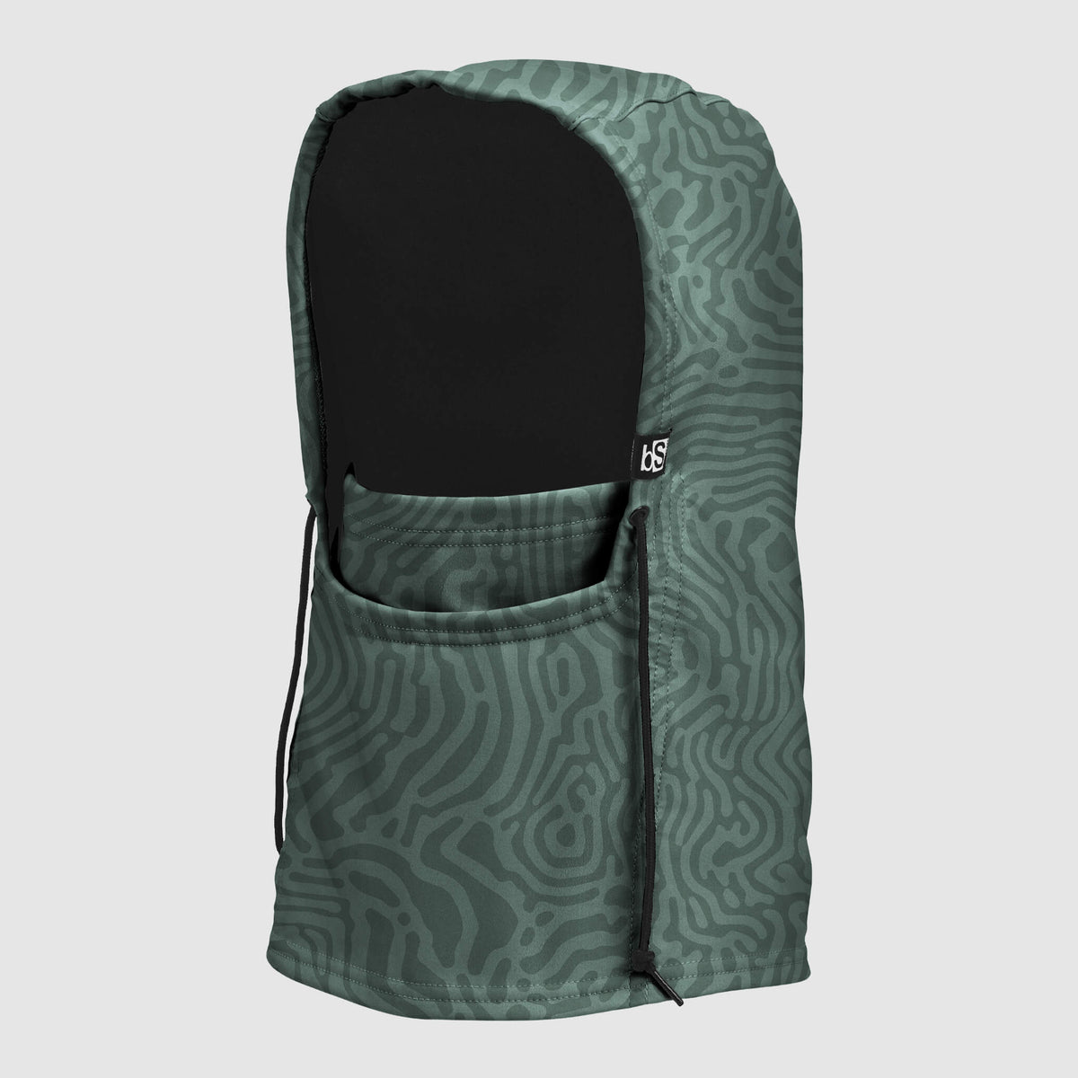 Camber Hood Adjustable Balaclava | Prints BlackStrap Inprint Obsidian #color_inprint-obsidian