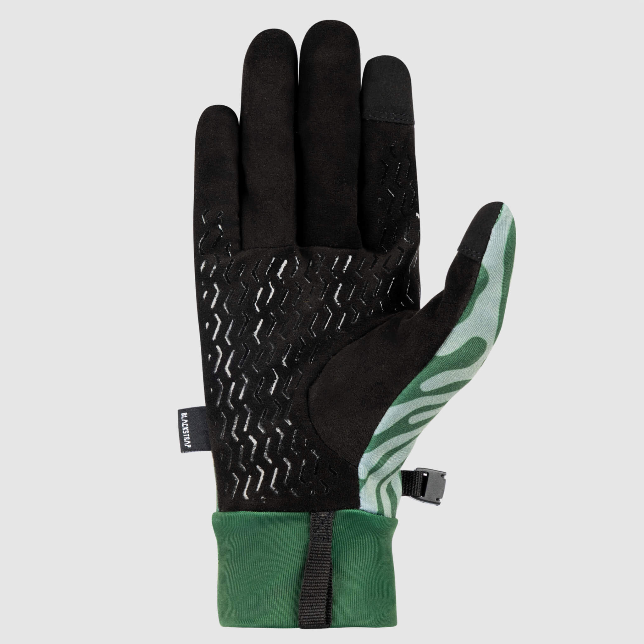 BlackStrap Cruiseliner Glove liner back hand#color_inprint Obsidian