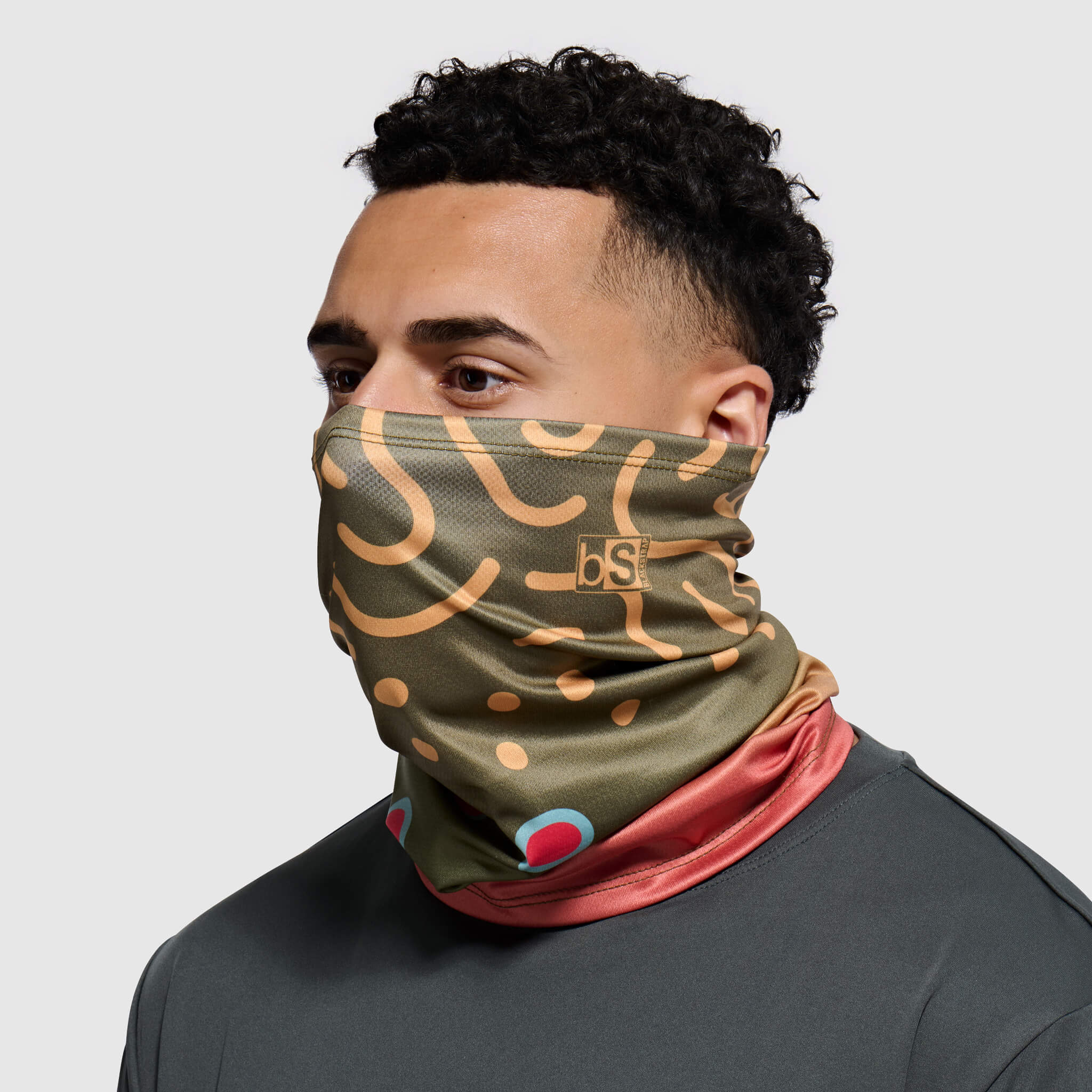 BlackStrap Daily Tube Neck Gaiter  #color_trouty cutthroat