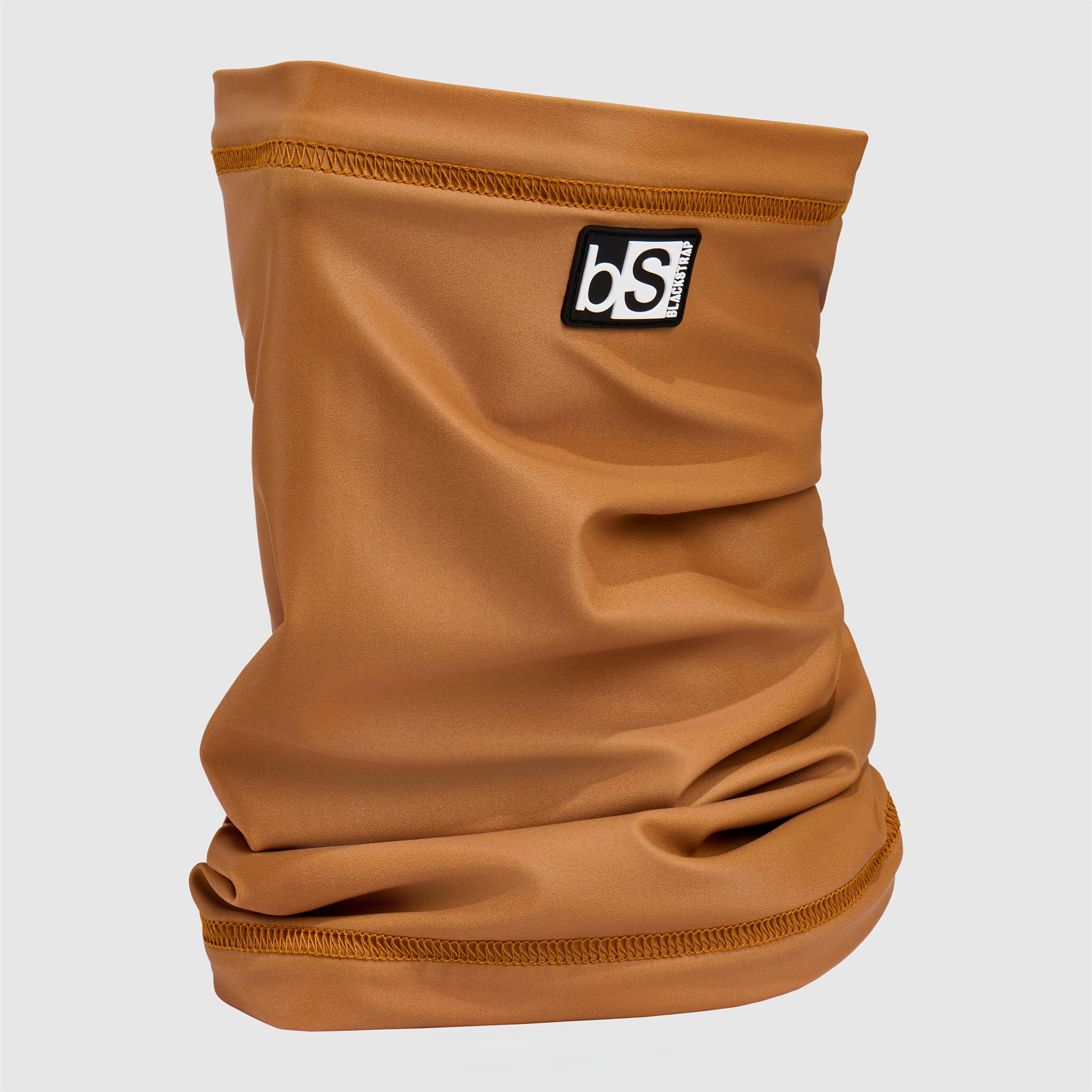 Dual Layer Tube Neck Warmer | Solids Blackstrap #color_fossil