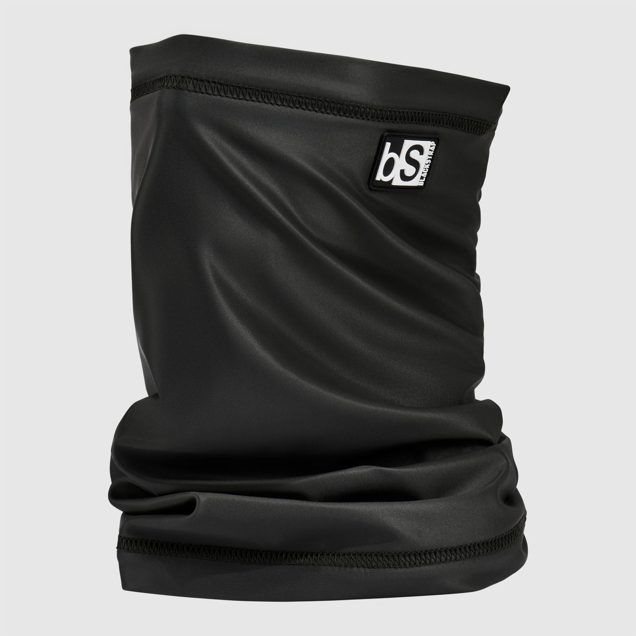 Dual Layer Tube Neck Warmer | Solids Blackstrap #color_smoldered