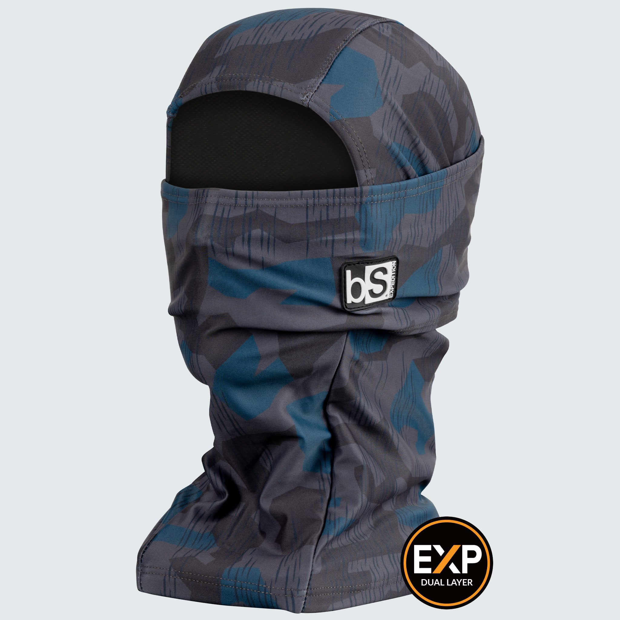 Expedition Hood Balaclava | Prints BlackStrap Frontline Slate #color_frontline-slate