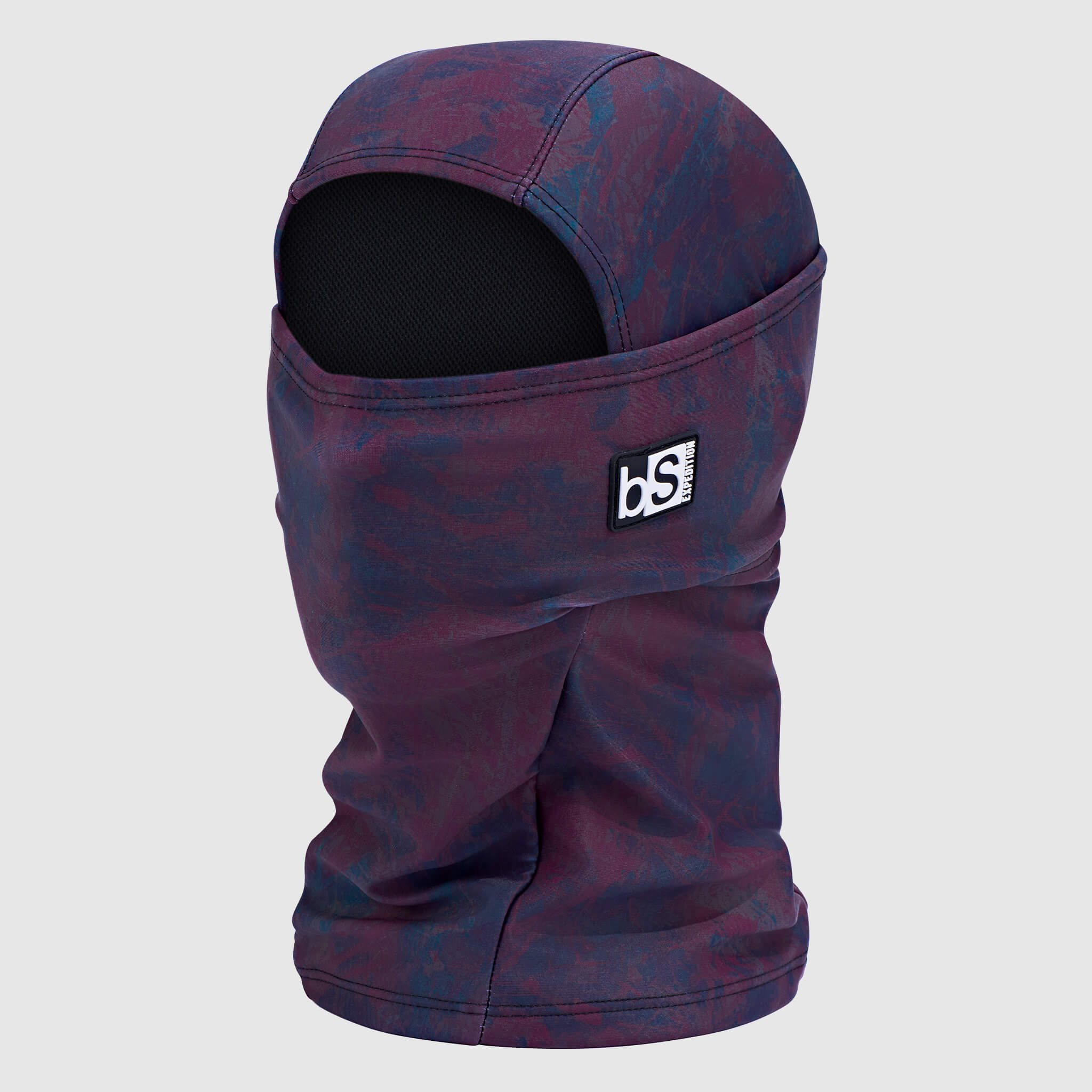 Expedition Hood Balaclava | Prints BlackStrap #color_pulse-cherry