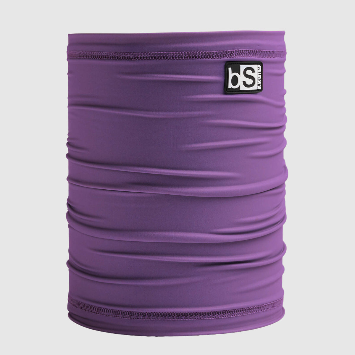 Kids' Dual Layer Tube Neck Warmer | Solids BlackStrap Iris #color_iris