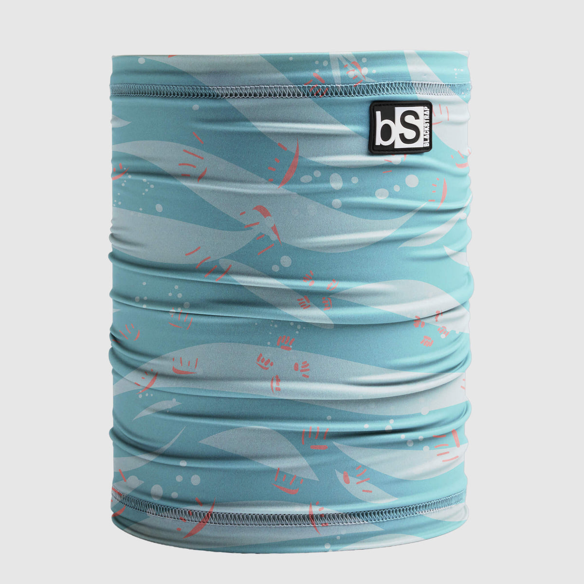 Kids' Dual Layer Tube Neck Warmer | Prints BlackStrap #color_origami-glacier