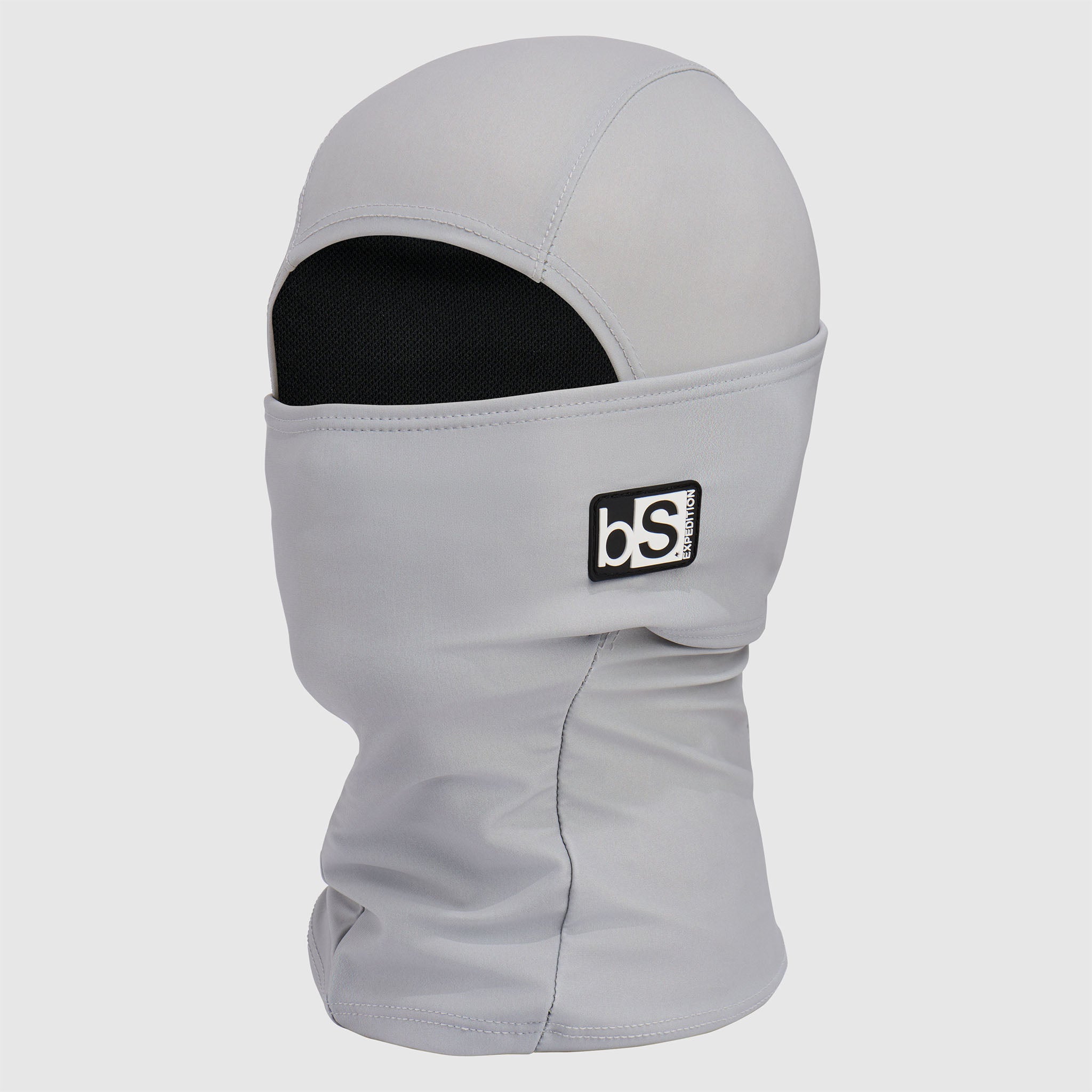 Kids' Expedition Hood Balaclava | Solids BlackStrap #color_ash