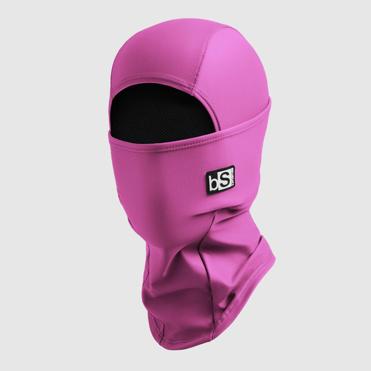 Kids' Expedition Hood Balaclava | Solids BlackStrap #color_begonia