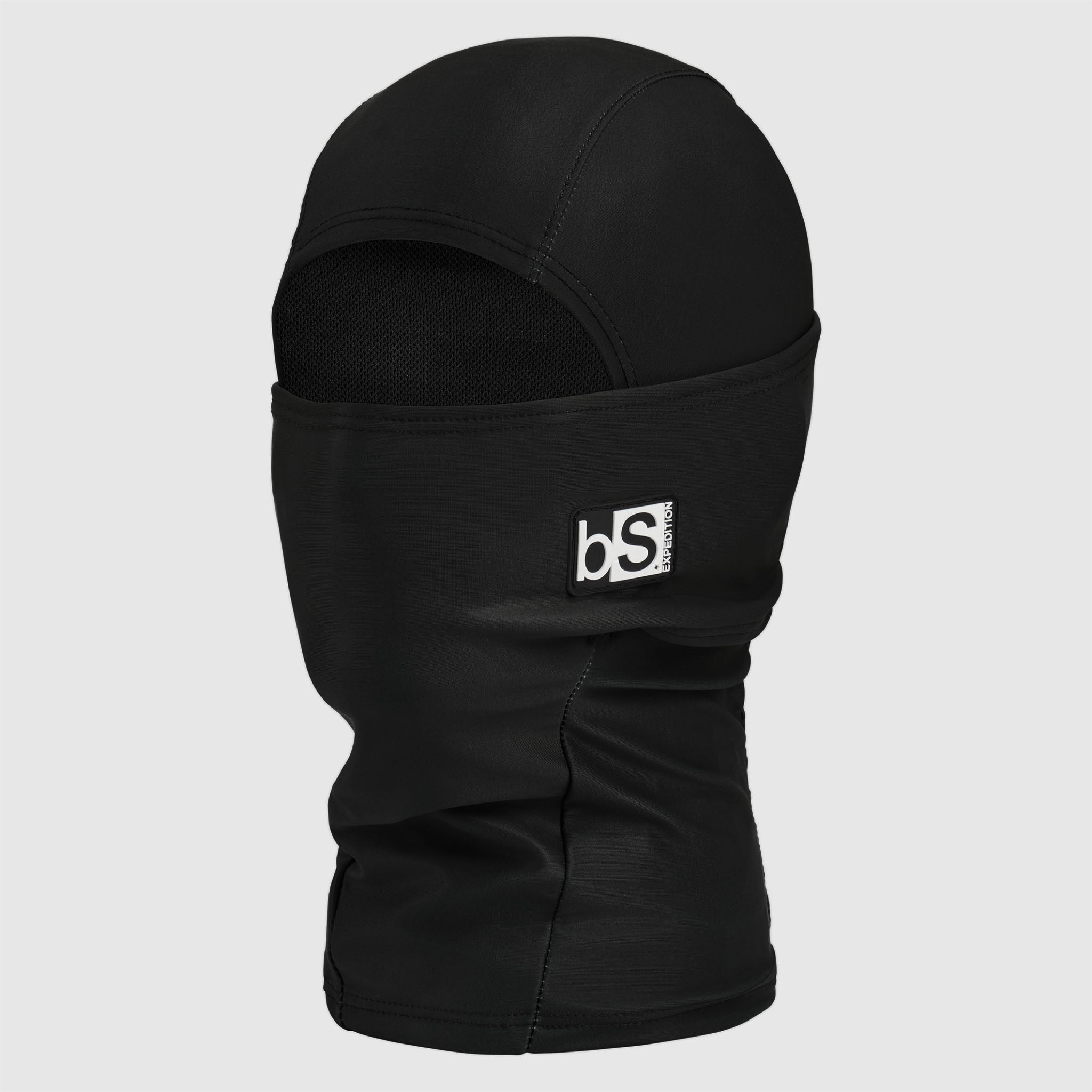 Kids' Expedition Hood Balaclava | Solids BlackStrap #color_black