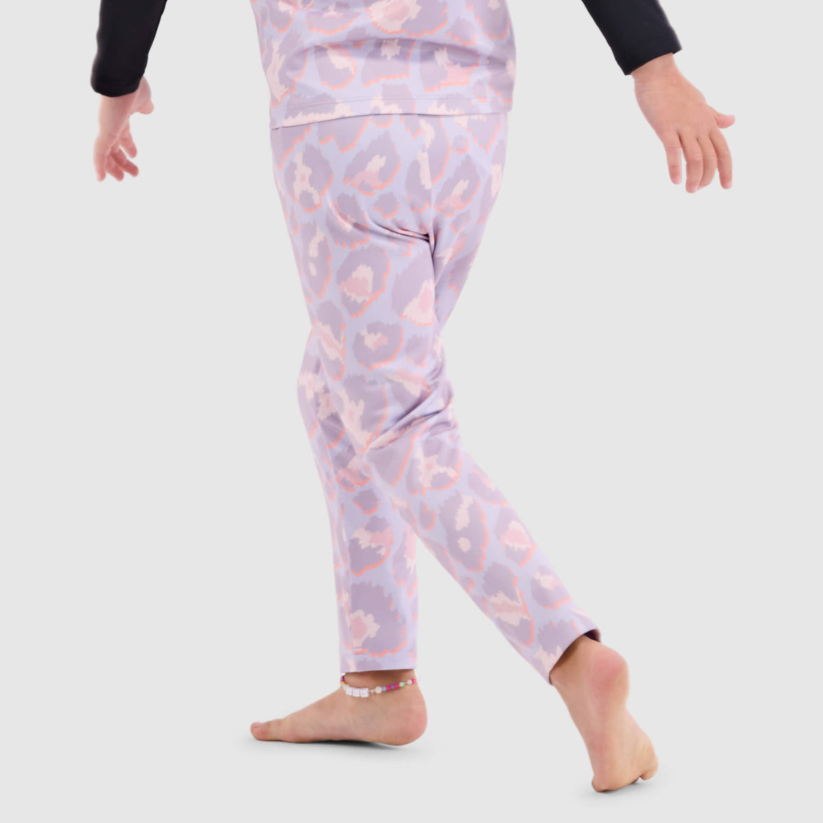 Kids' Little Pine Baselayer Pant BlackStrap #color_ocelot dusk