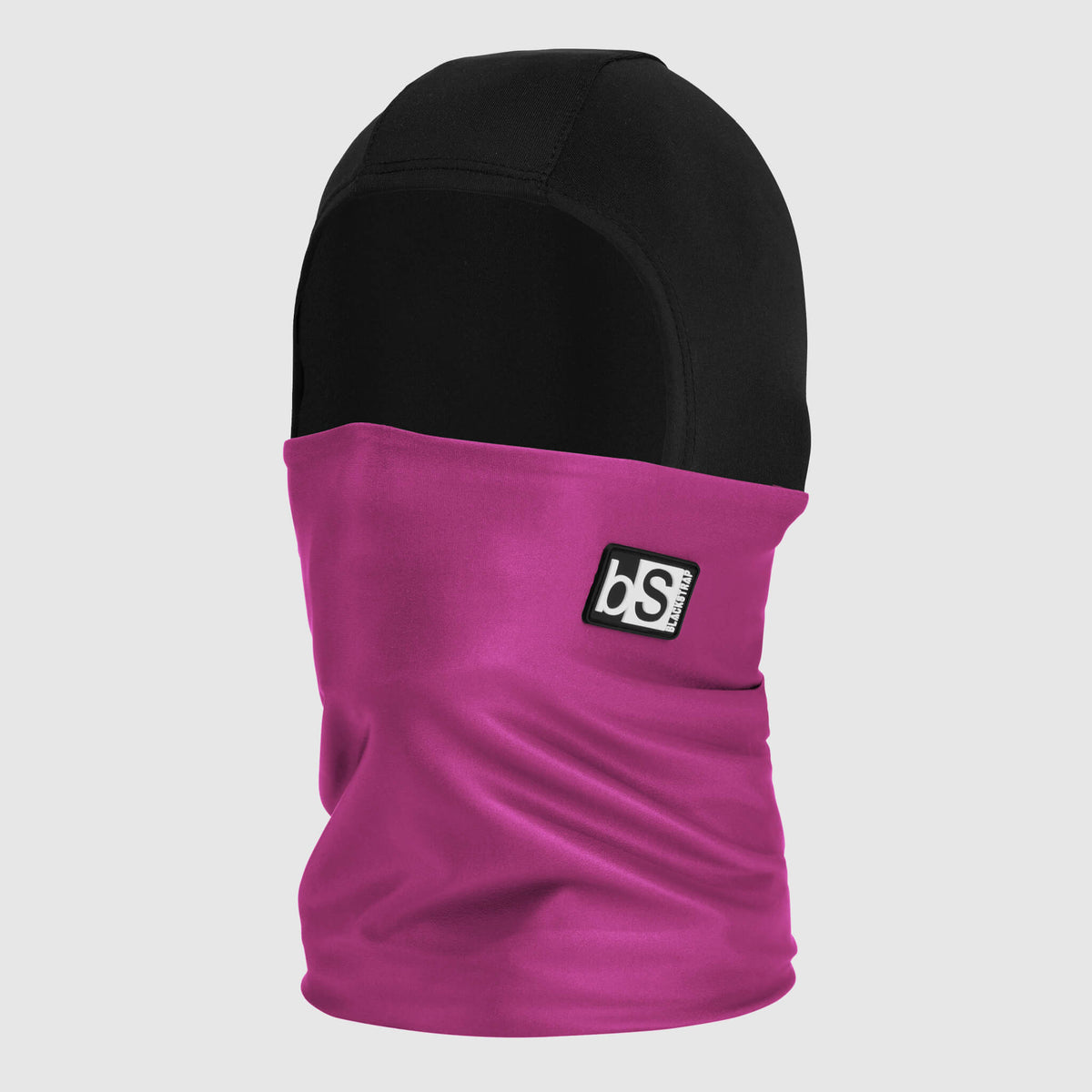 Kids' Treble Hood Balaclava BlackStrap #color_begonia