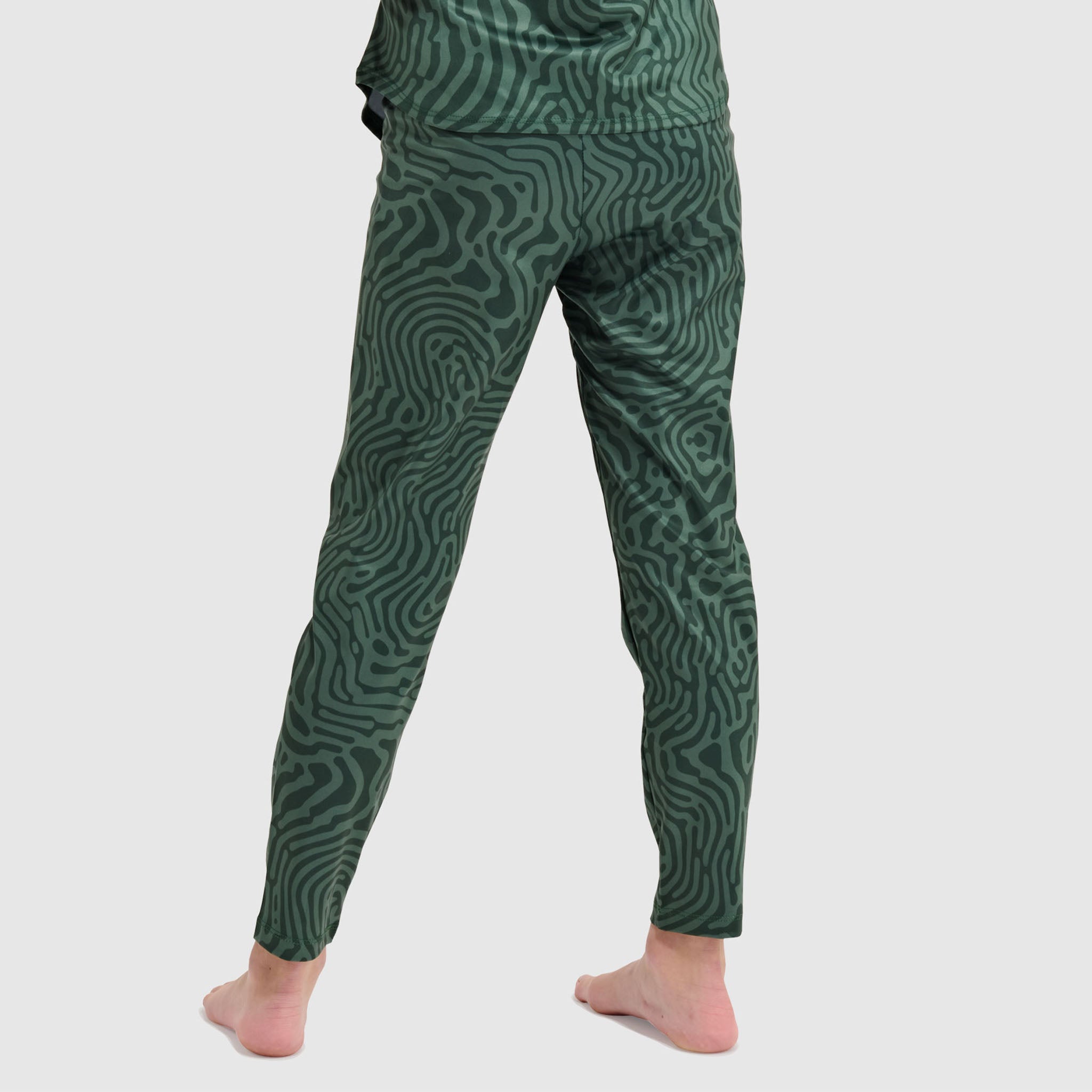 Big Kids' Evolver Baselayer Pant BlackStrap #color_inprint obsidian