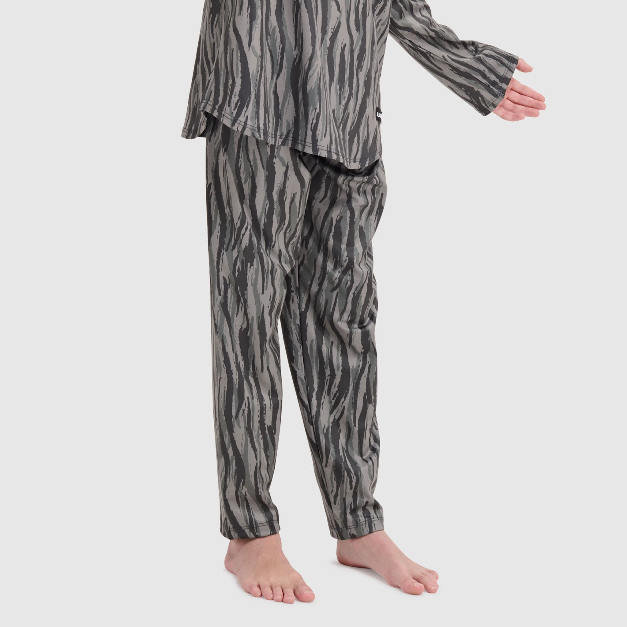Big Kids' Evolver Baselayer Pant BlackStrap #color_pondy smoldered