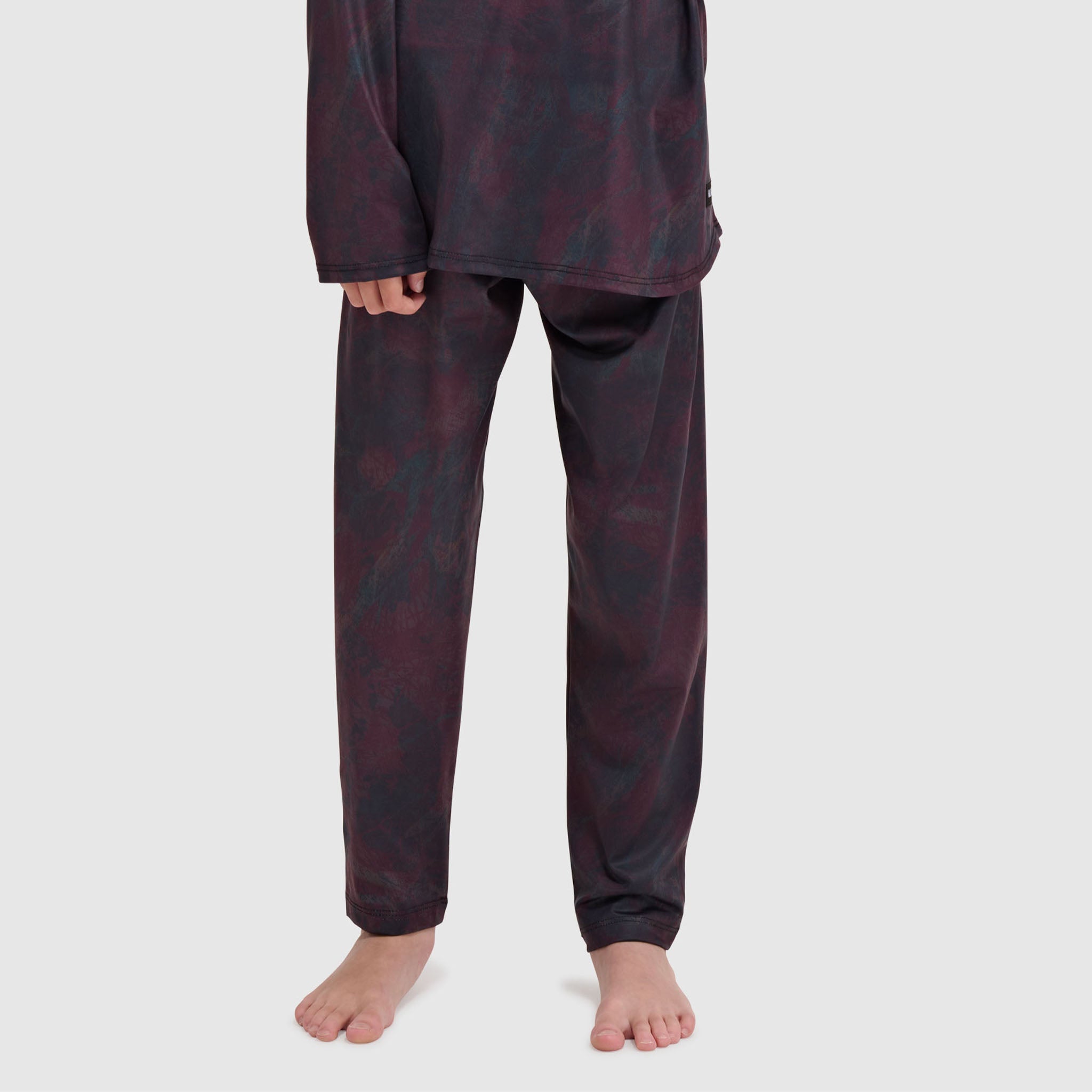 Big Kids' Evolver Baselayer Pant BlackStrap #color_pulse cherry