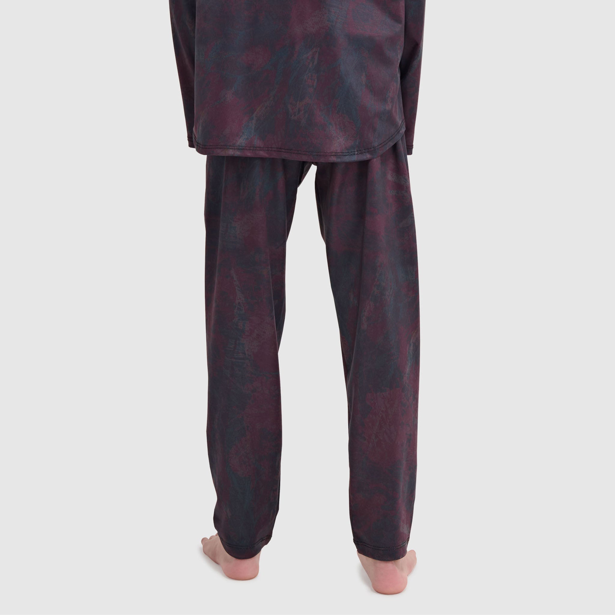 Big Kids' Evolver Baselayer Pant BlackStrap #color_pulse cherry
