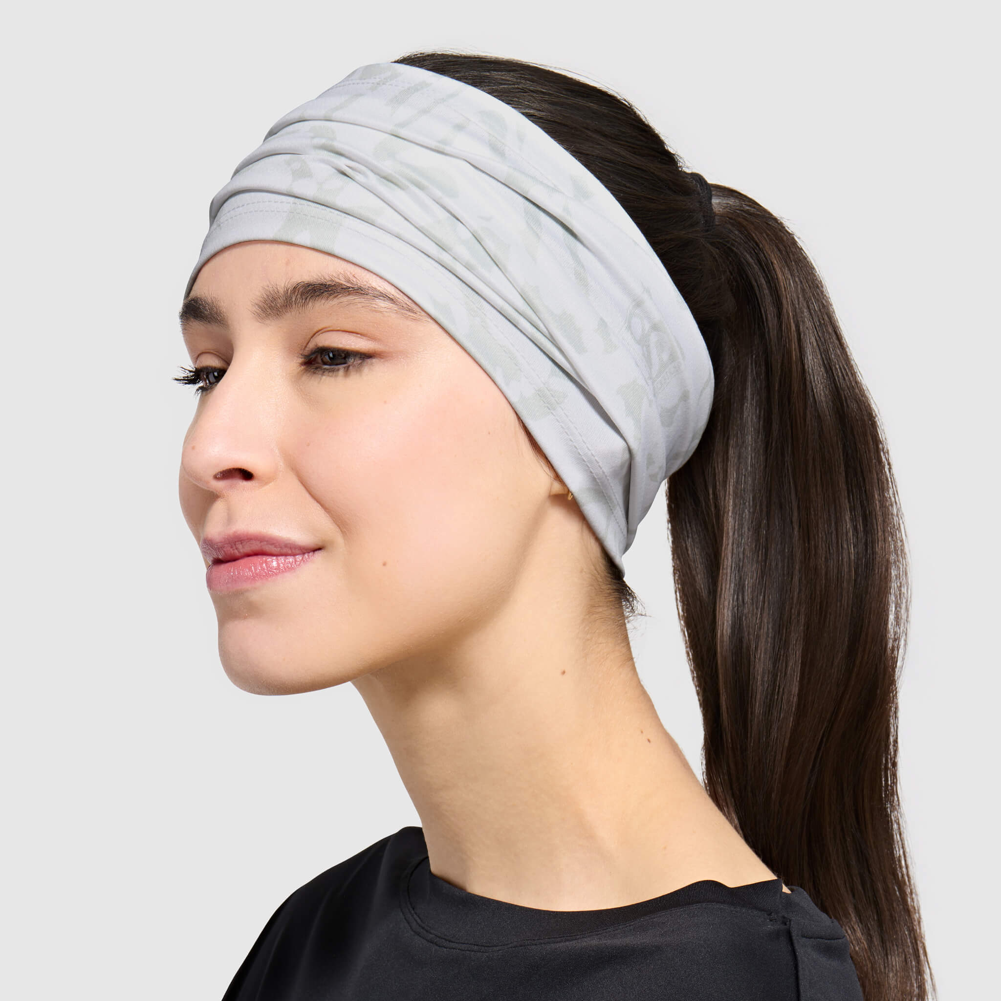 Multifunctional UV Headband BlackStrap #color_ripple ash