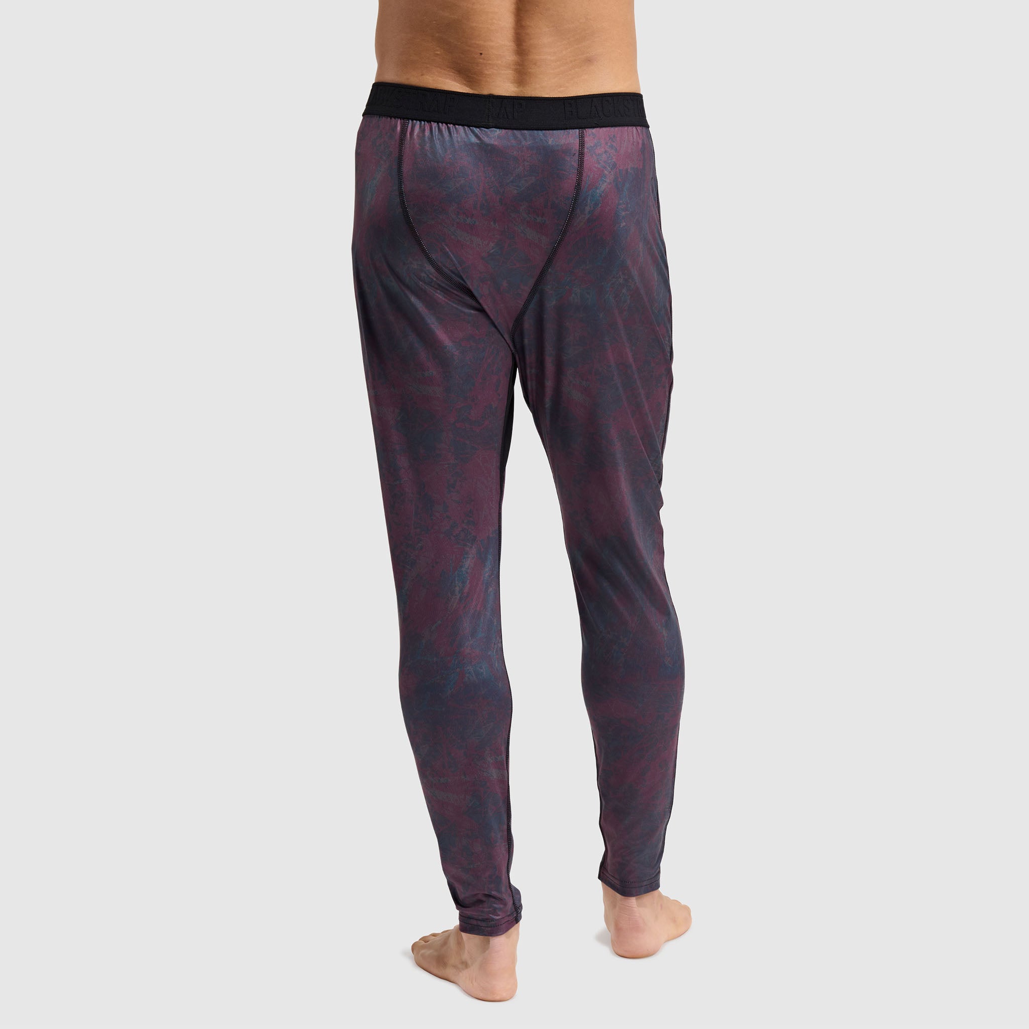 Men's Skyliner All-Season Base Layer Pants BlackStrap #color_pulse cherry