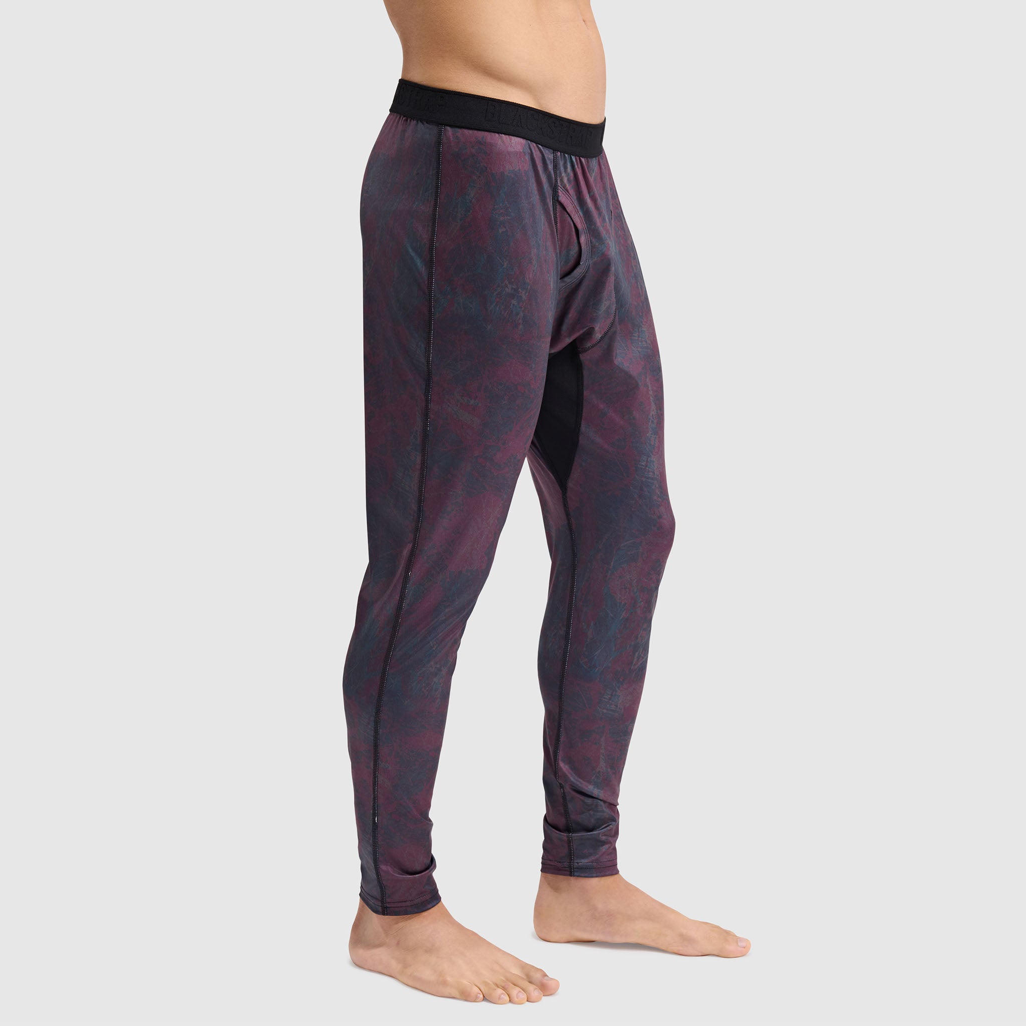 Men's Skyliner All-Season Base Layer Pants BlackStrap #color_pulse cherry