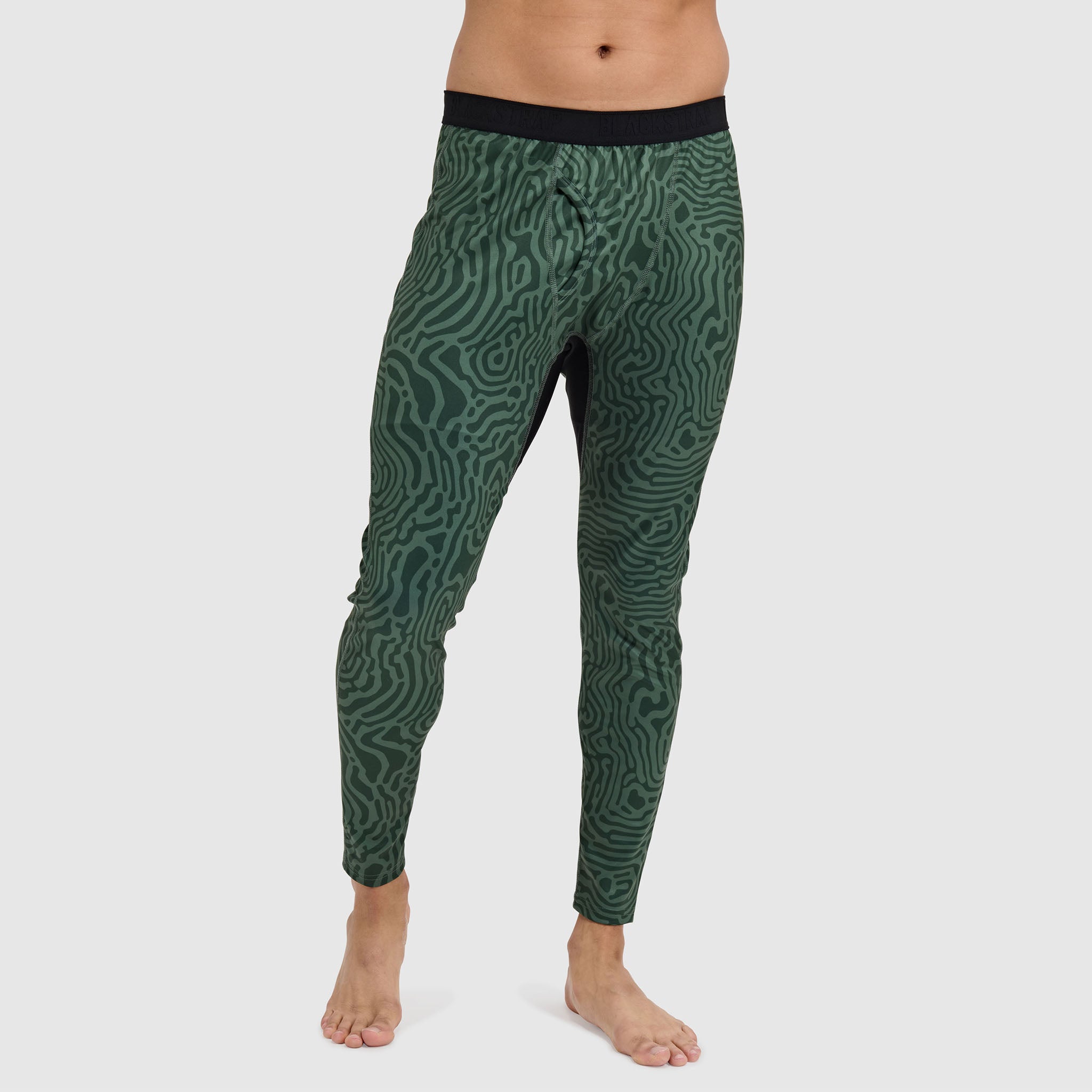 Men's Summit Base Layer Pants BlackStrap #color_inprint-obsidian