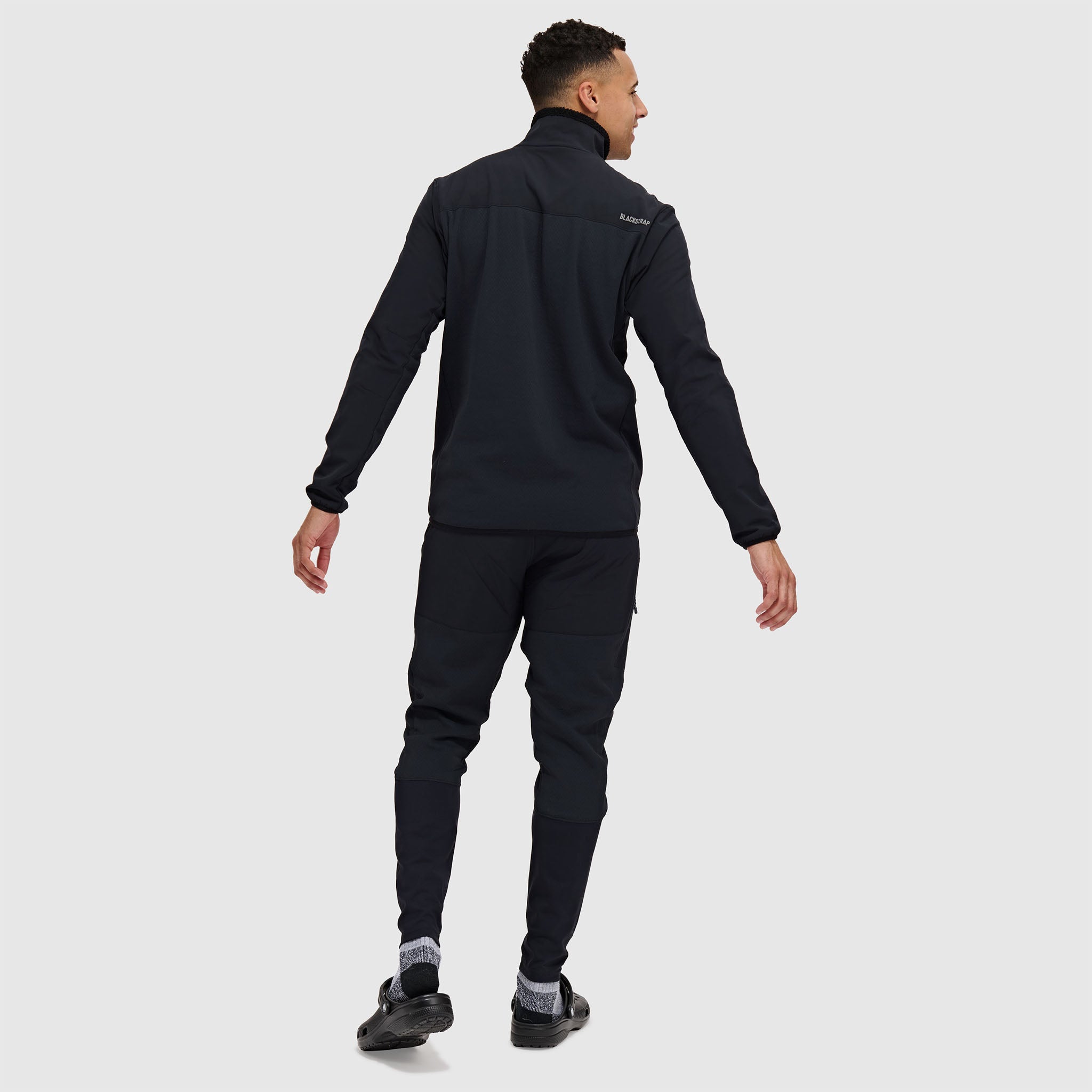 BlackStrap mens Tribrid Half Zip Jacket #color_black
