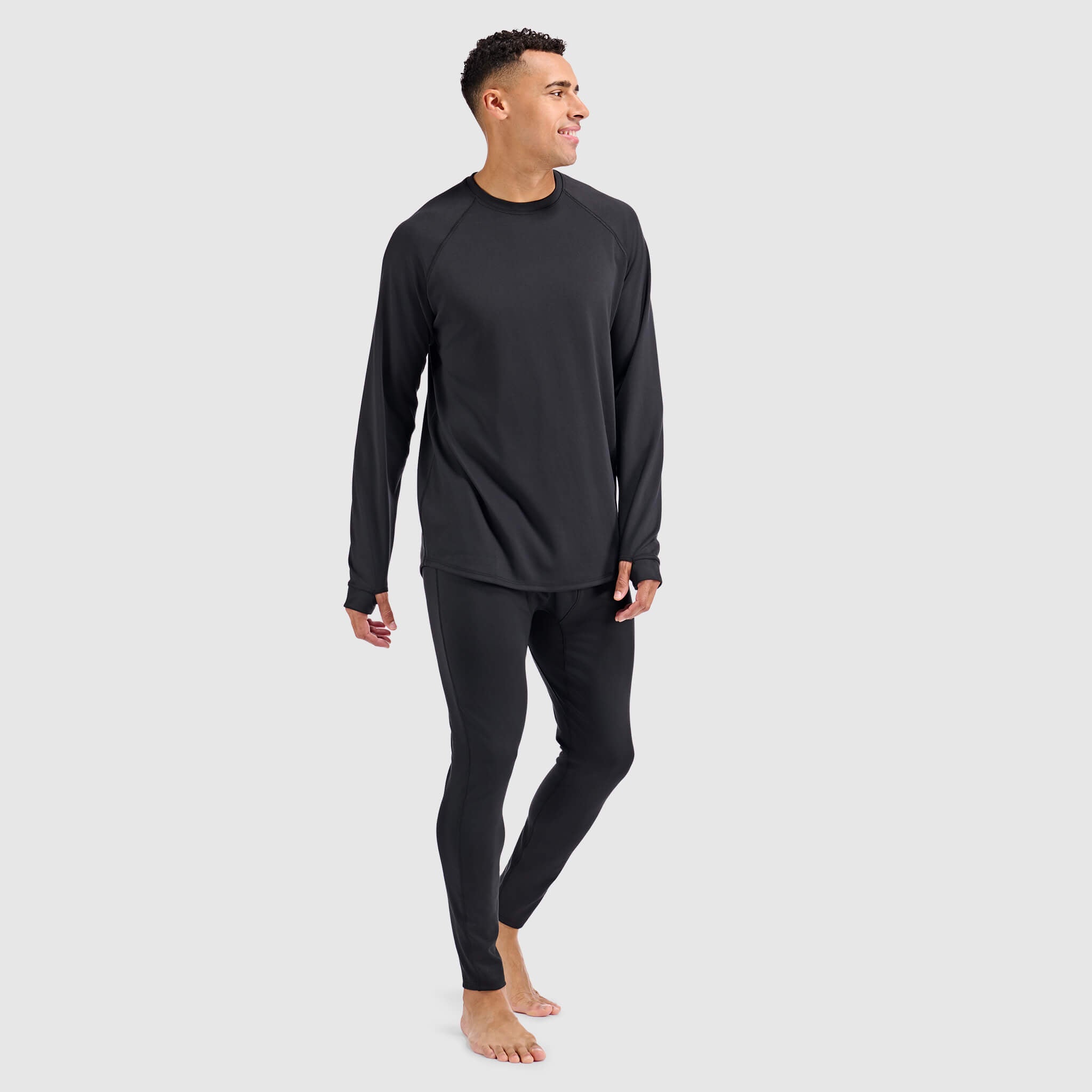 BlackStrap Men's Vista Baselayer Crewneck Long Sleeve #color_black