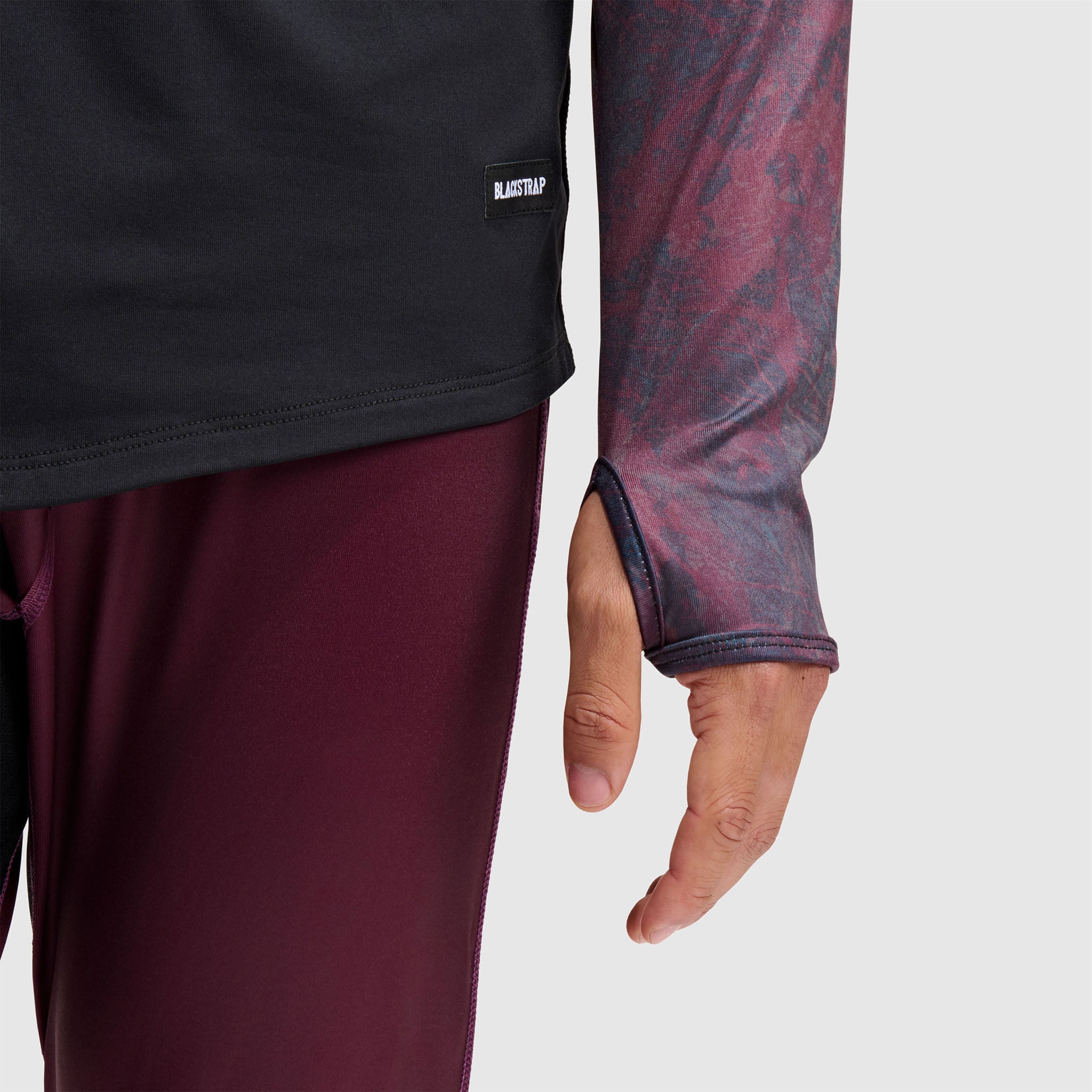 BlackStrap Men's Vista Baselayer Hoodie #color_pulse-cherry