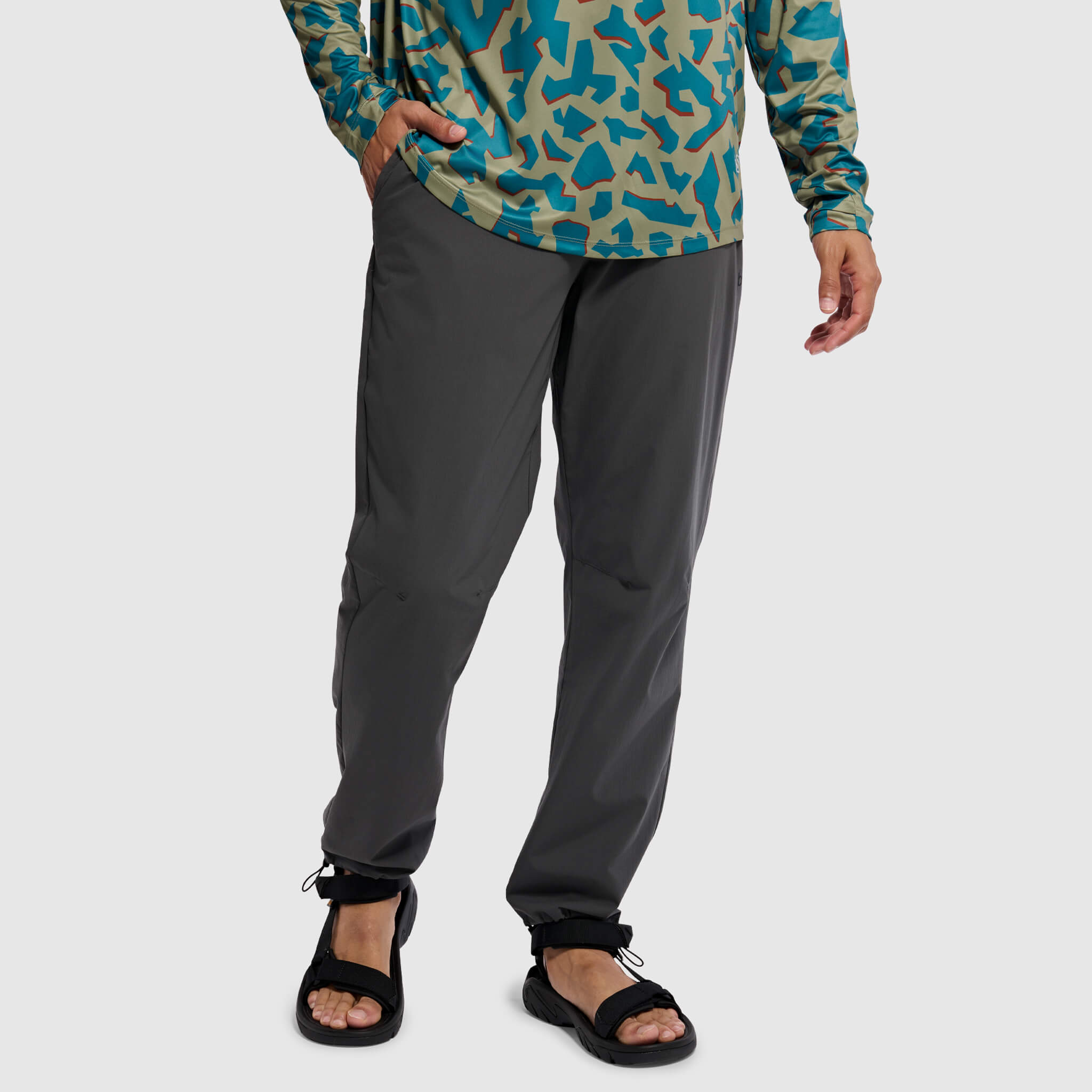 BlackStrap Men's Approach Pant with Cargo Pocket #color_smoldered