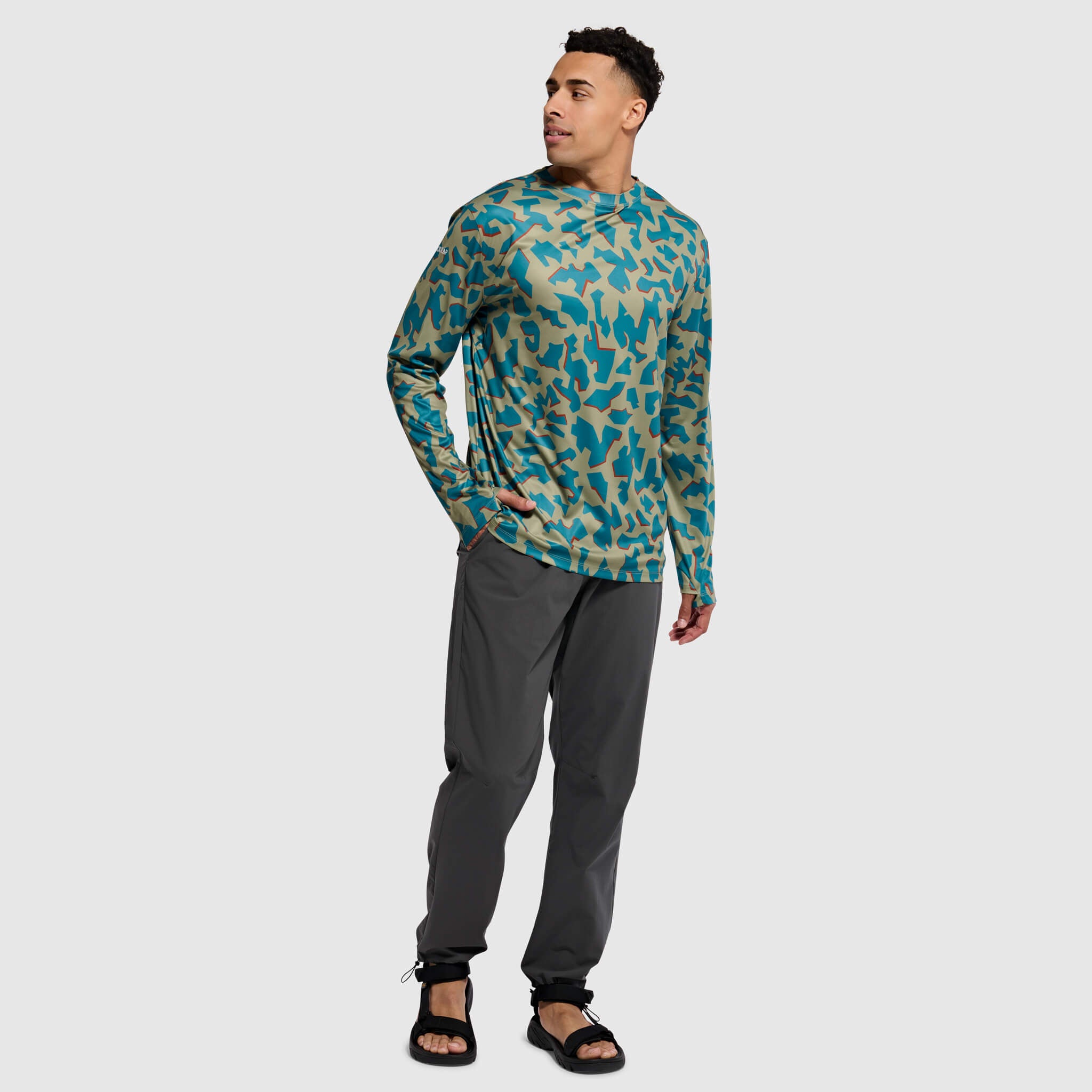 BlackStrap Men's Approach Pant with Cargo Pocket #color_smoldered