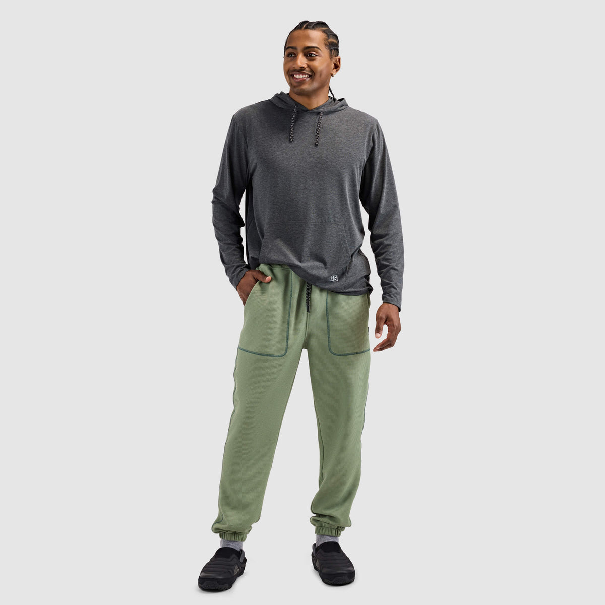 BlackStrap Mens Baseleisure Jogger Pant #color_sagebrush