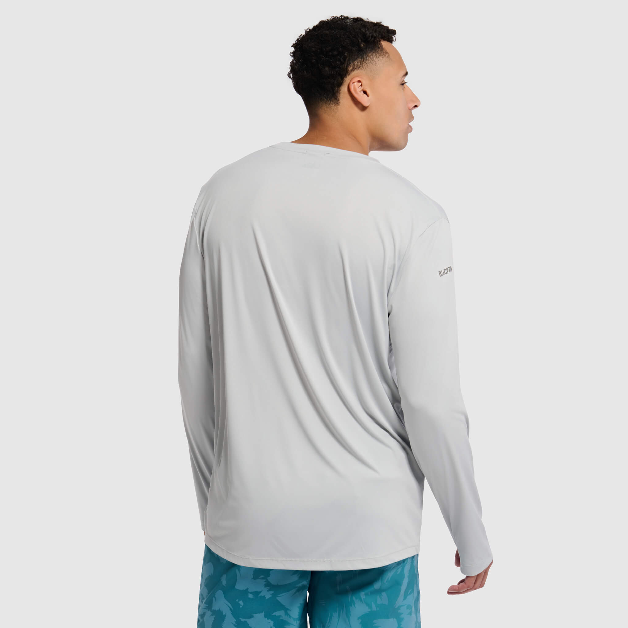 Men's Brackish Crewneck Long Sleeve BlackStrap #color_ash