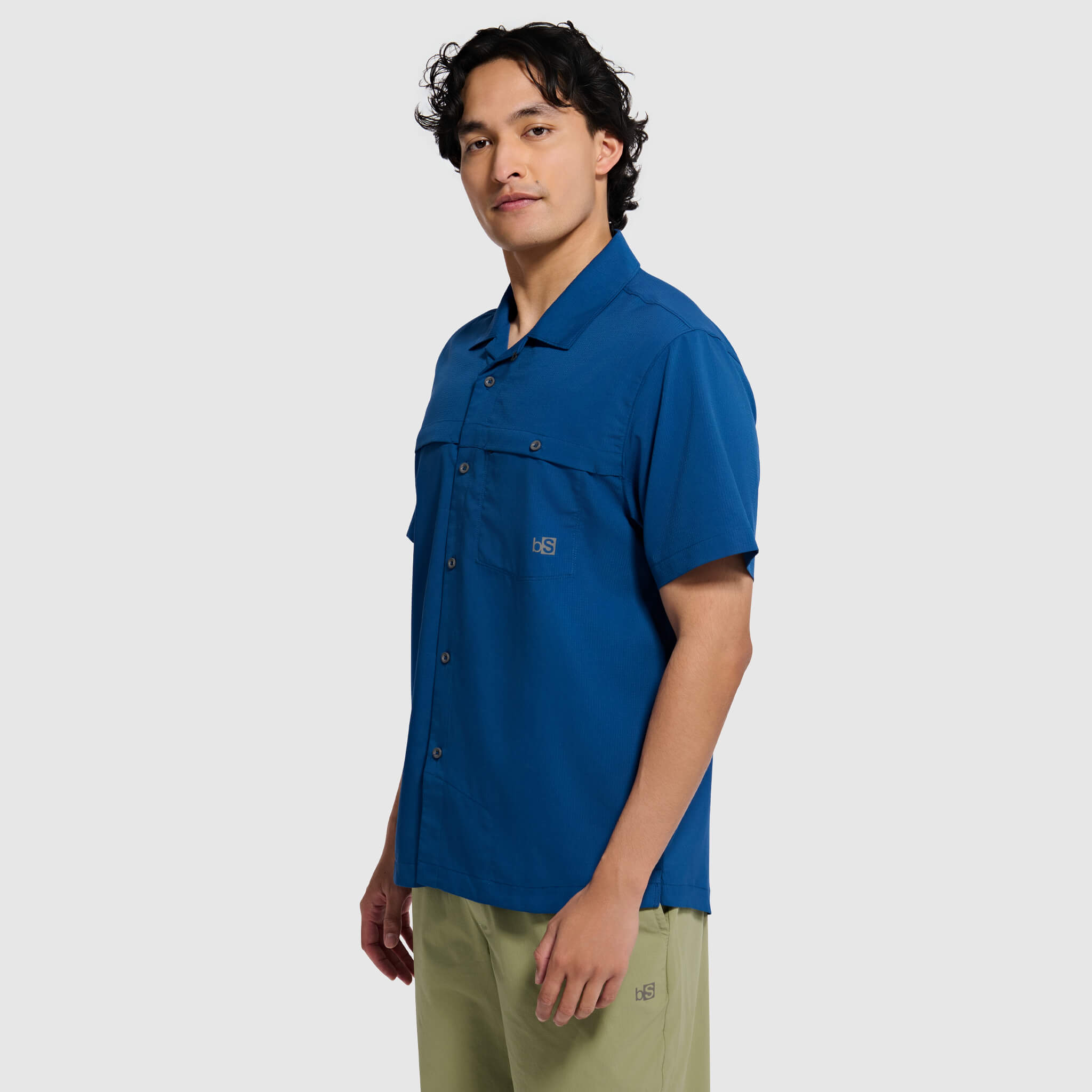 BlackStrap Mens Camp Shirt Button Up #color_deschutes