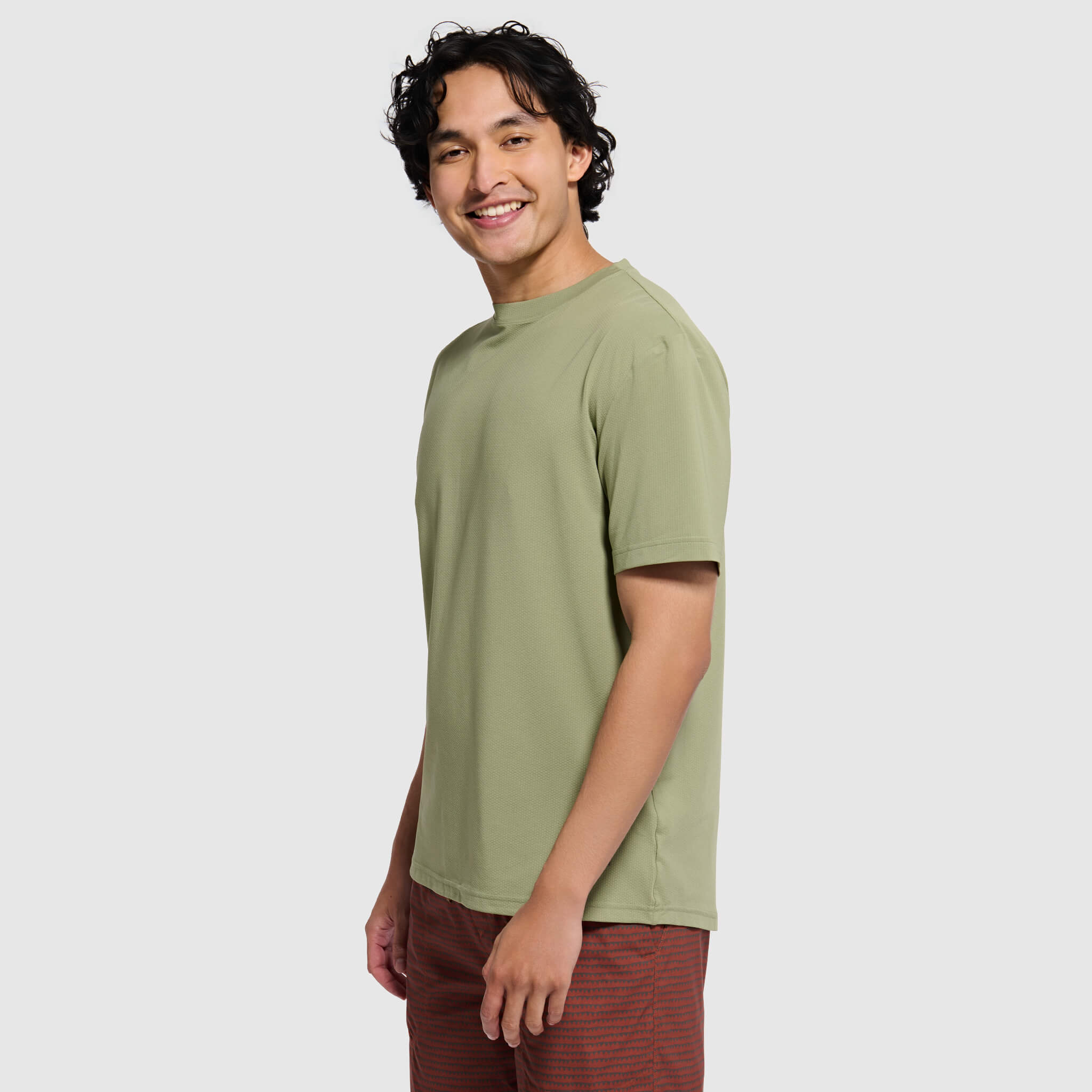 Men's Voyage Tee Shirt BlackStrap #color_sagebrush