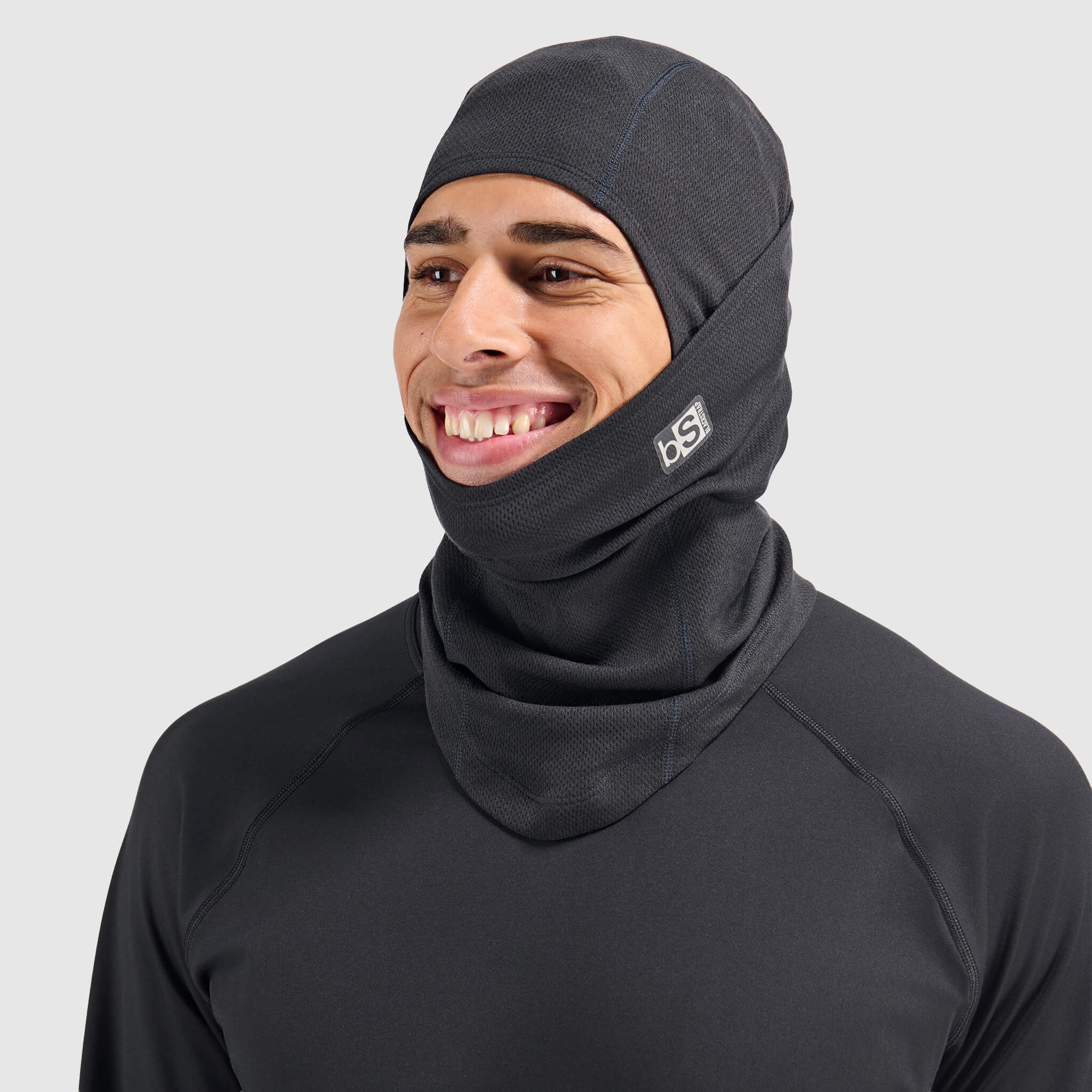 BlackStrap Merino Hood Balaclava #color_black