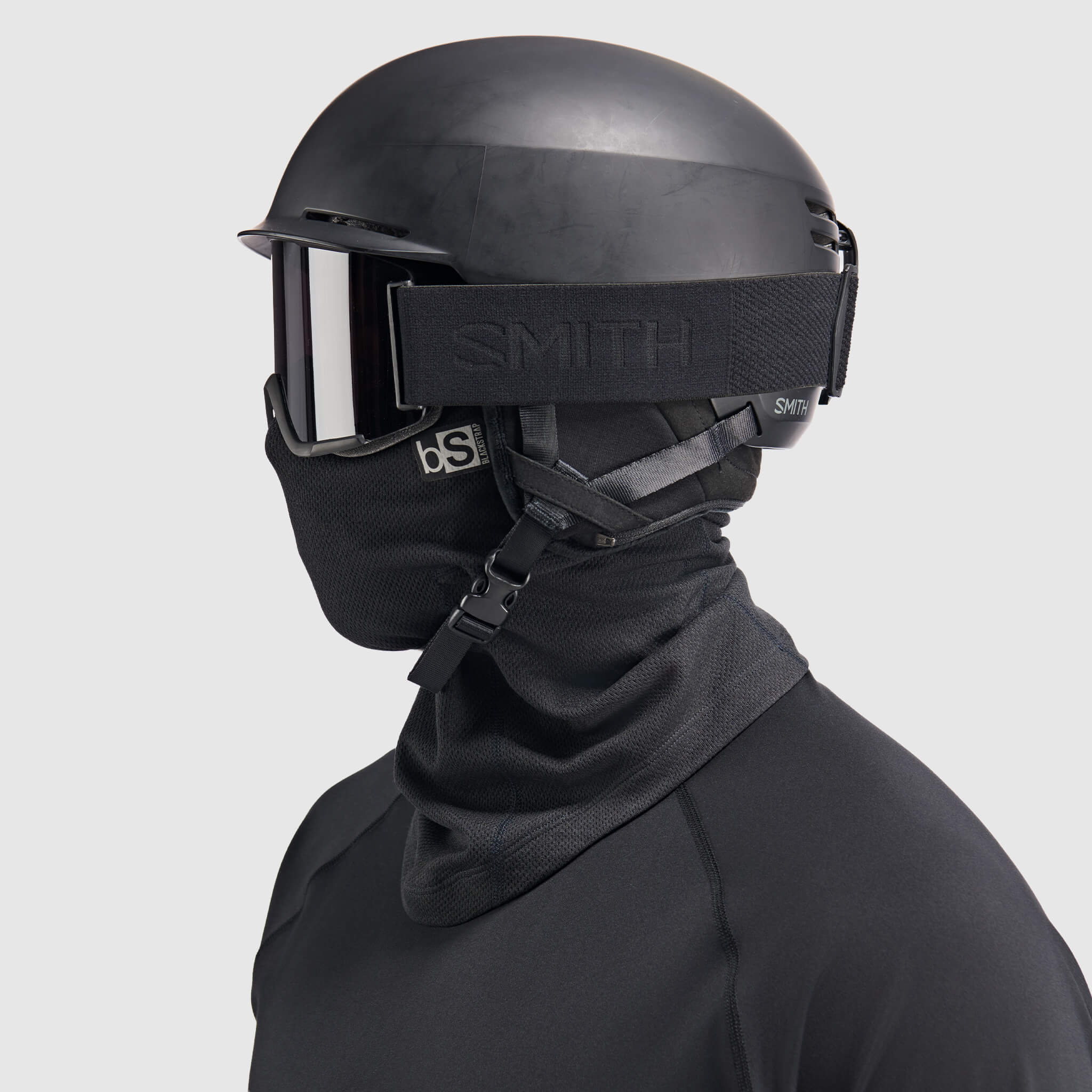 BlackStrap Merino Hood Balaclava #color_black