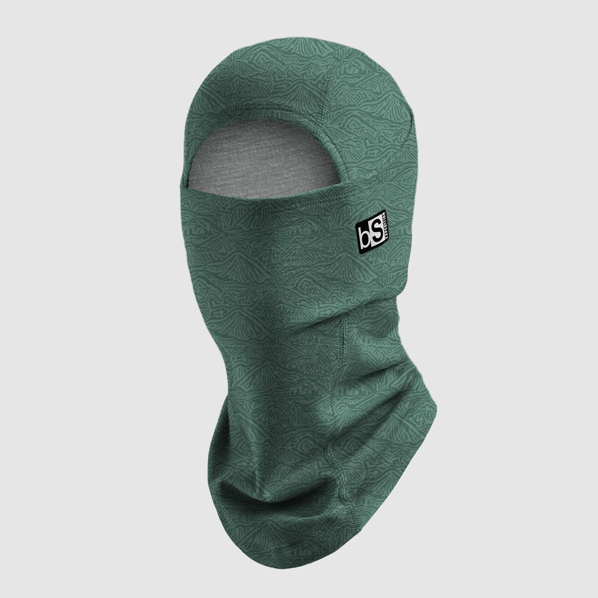 BlackStrap Merino Expedition Hood Balaclava Alpine Obsidian #color_alpine-obsidian