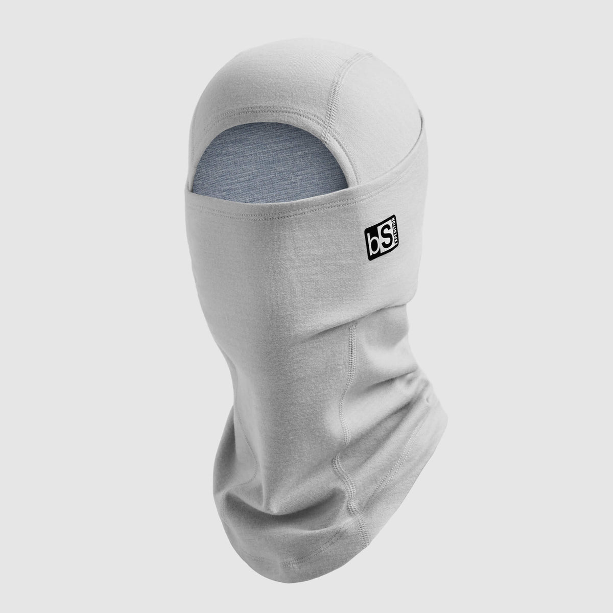 BlackStrap Merino Expedition Hood Balaclava Ash #color_ash