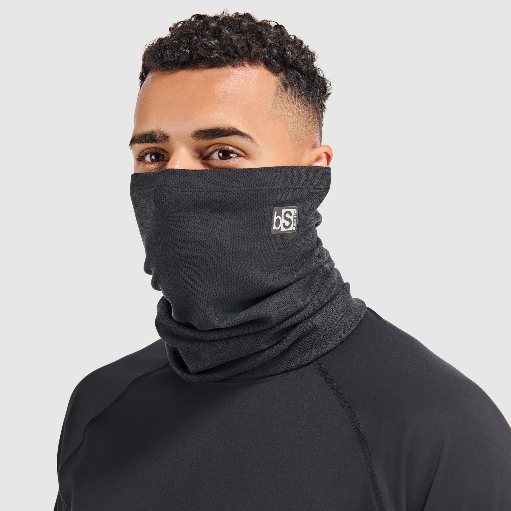 BlackStrap Merino Tube Neck Gaiter #color_black