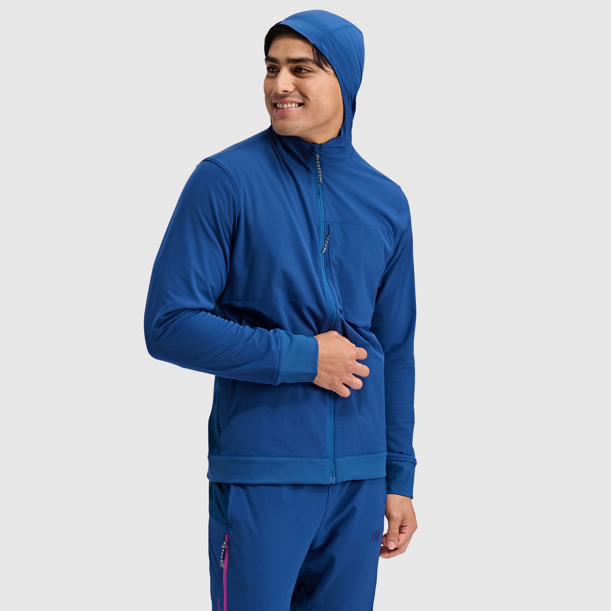 BlackStrap Mens Tribrid full zip Jacket #color_deschutes