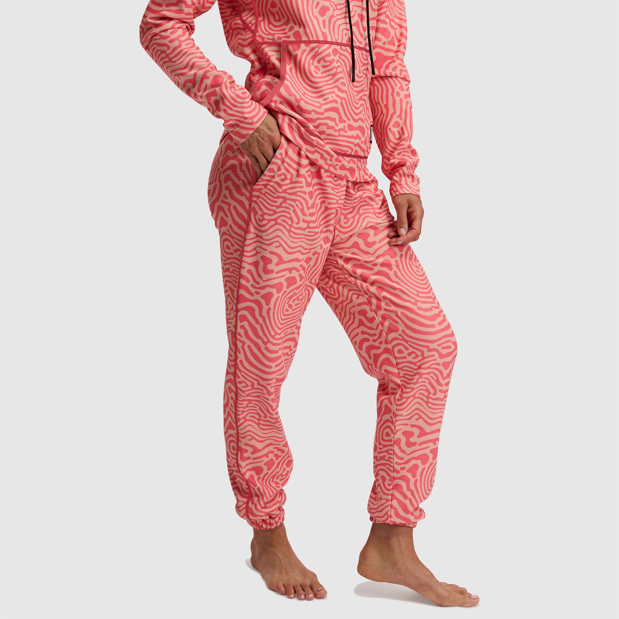 BlackStrap Women's Baseleisure Jogger Pant #color_inprint-maple