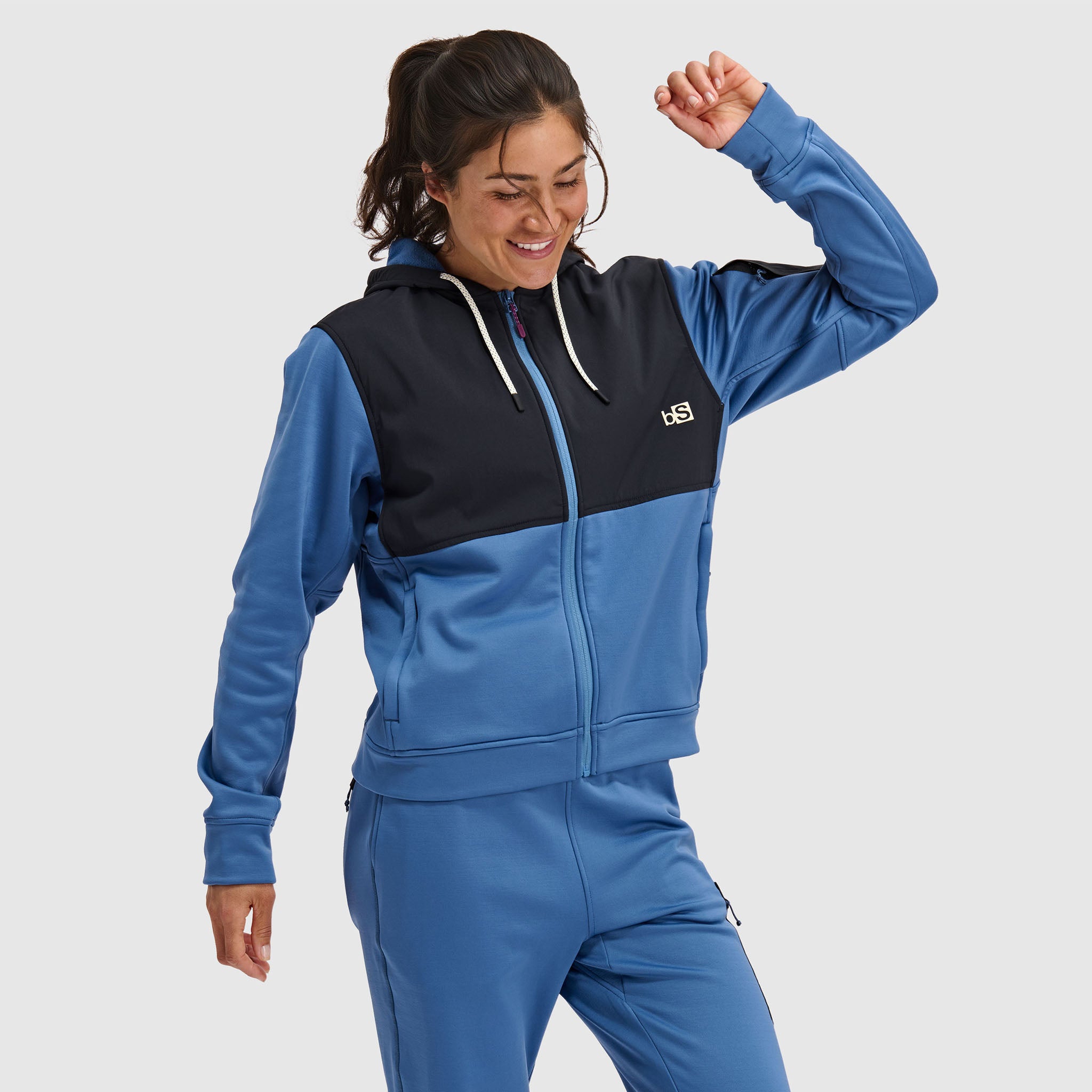BlackStrap Women's Spectrum Full Zip Hoodie #color_moonlight