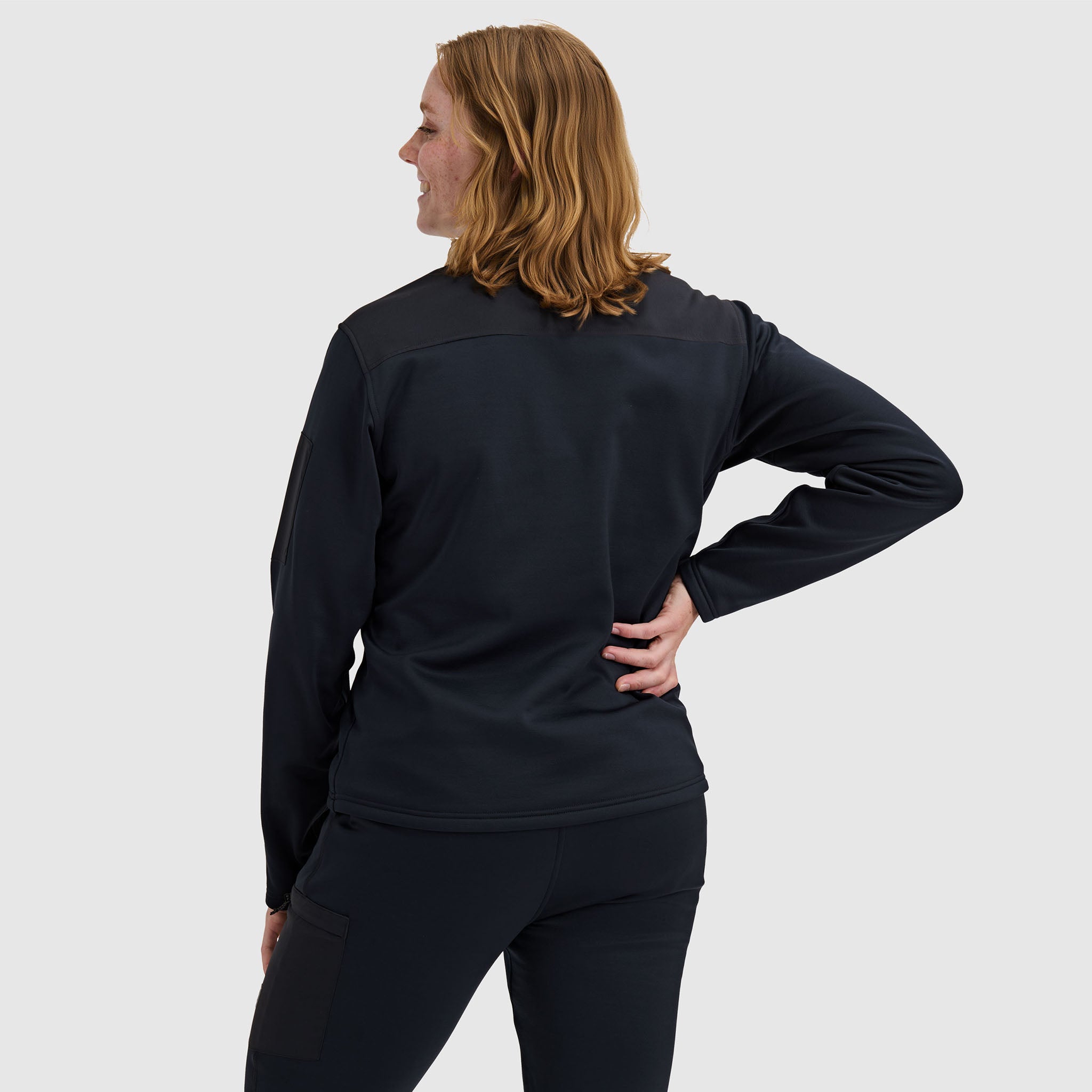 BlackStrap Women's Spectrum Pullover Fleece #color_black
