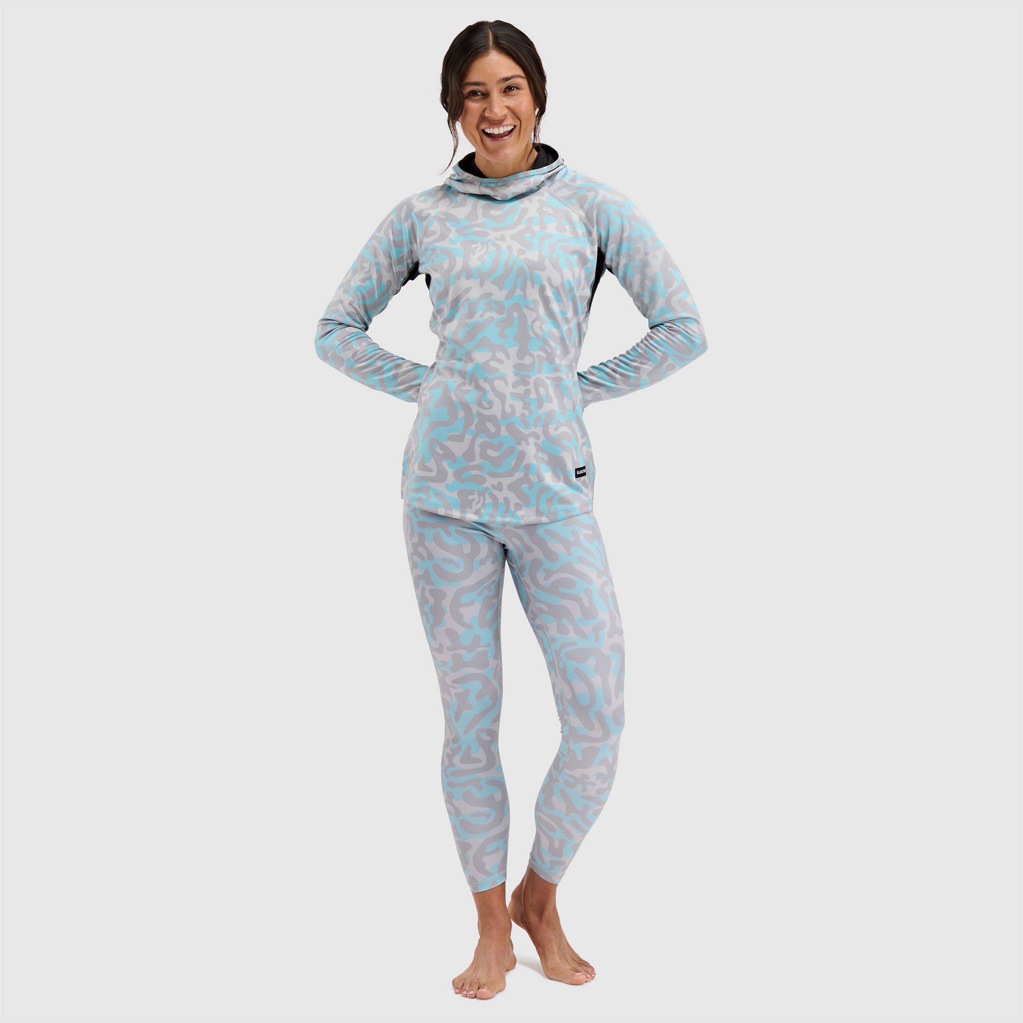 BlackStrap Women's Summit Baselayer Hoodie #color_animo-ash