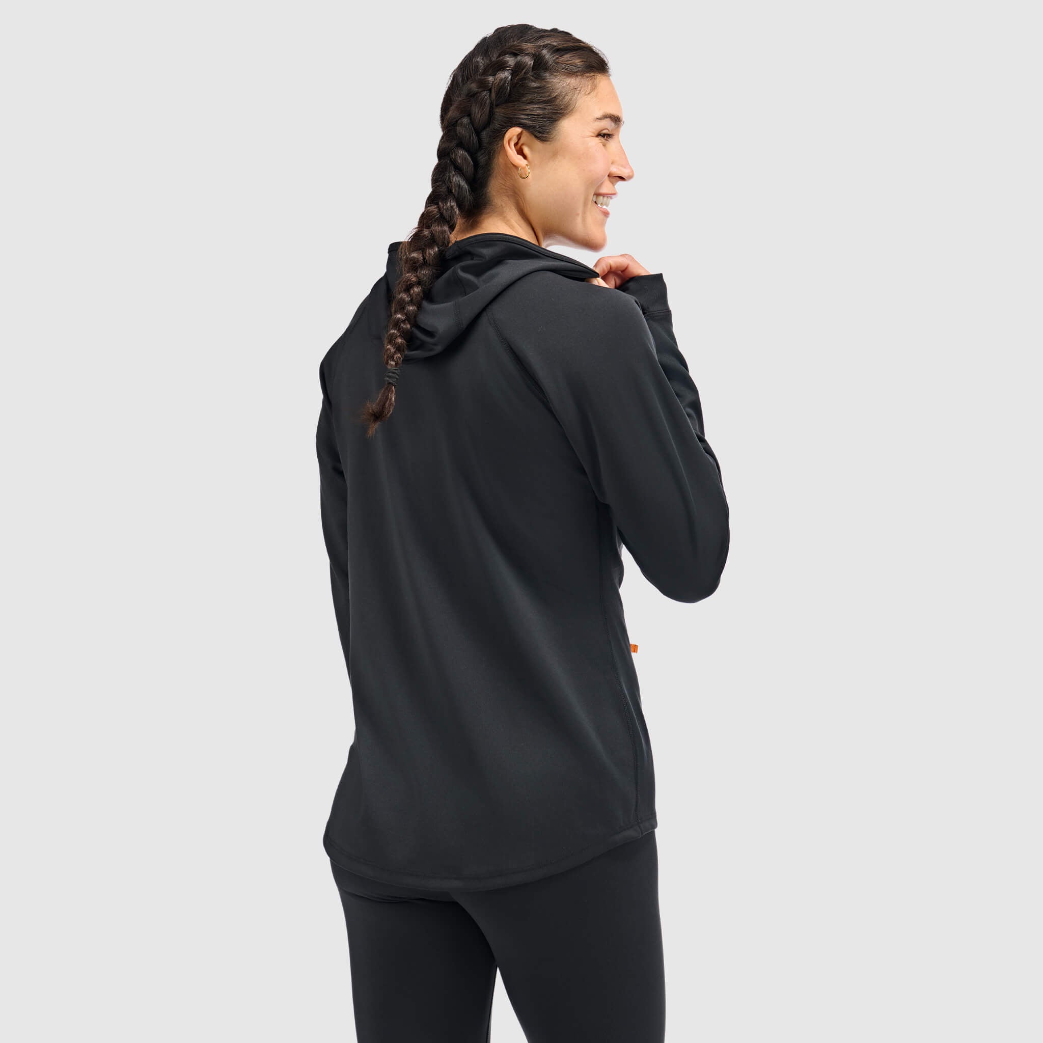 BlackStrap Women's Summit Baselayer Hoodie #color_black