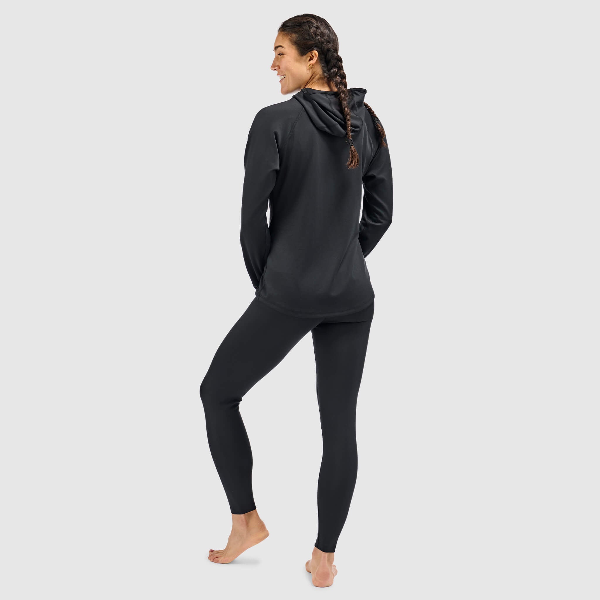 BlackStrap Women's Summit Baselayer Hoodie #color_black